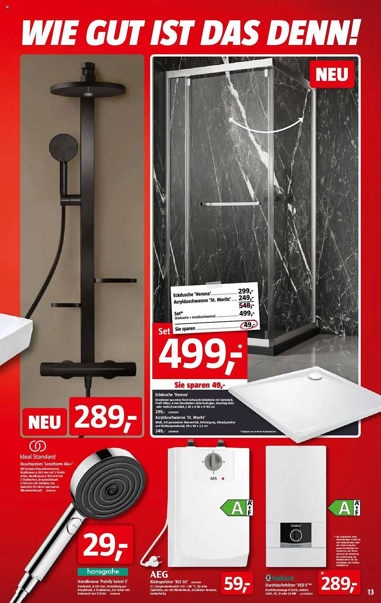 Bauhaus Prospekt von 1. März bis 29. März 2025 - Prospekt seite 13