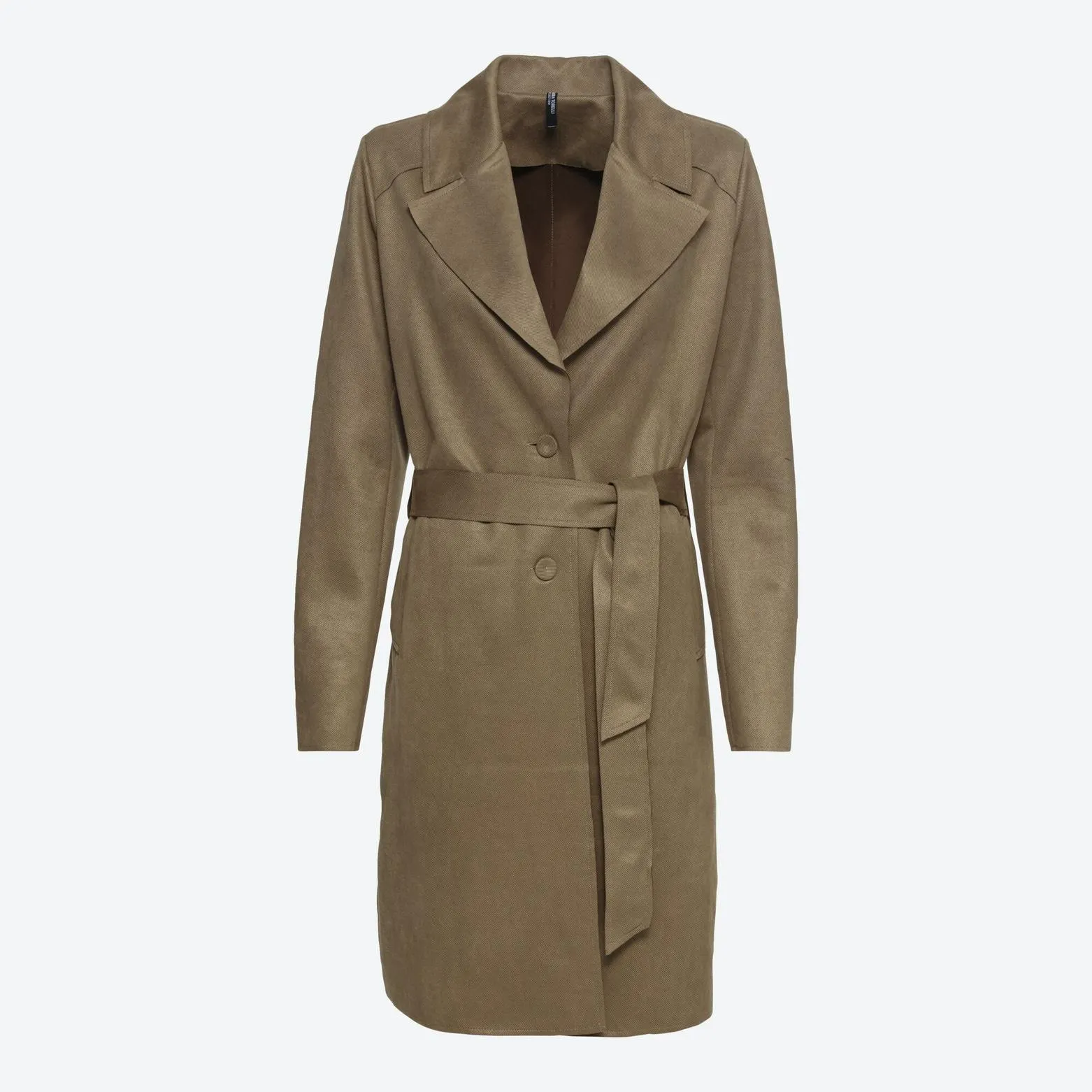 Damen-Mantel mit Gürtel