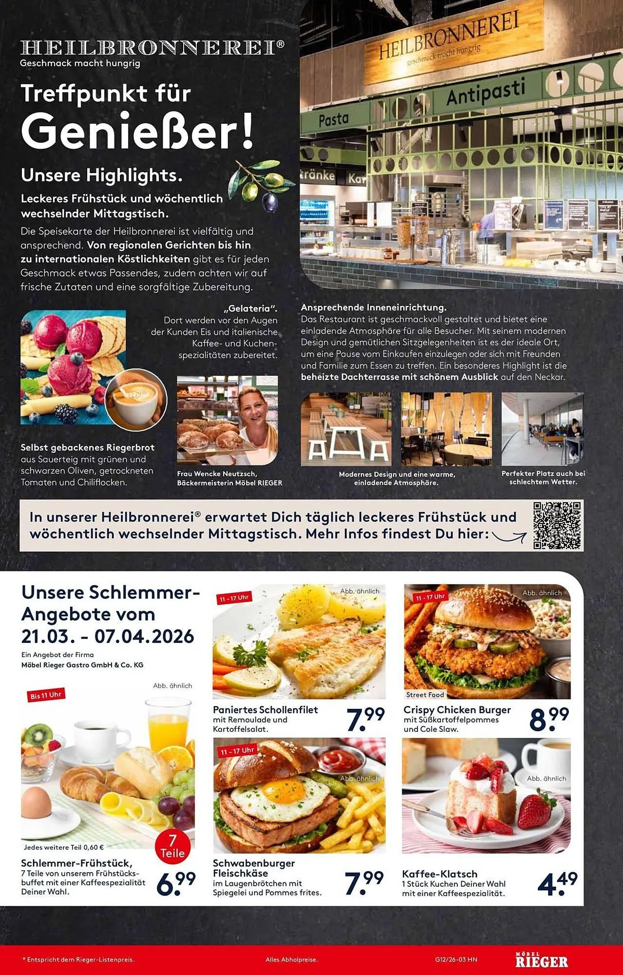 Möbel Rieger Prospekt von 26. März bis 9. April 2026 - Prospekt seite 4
