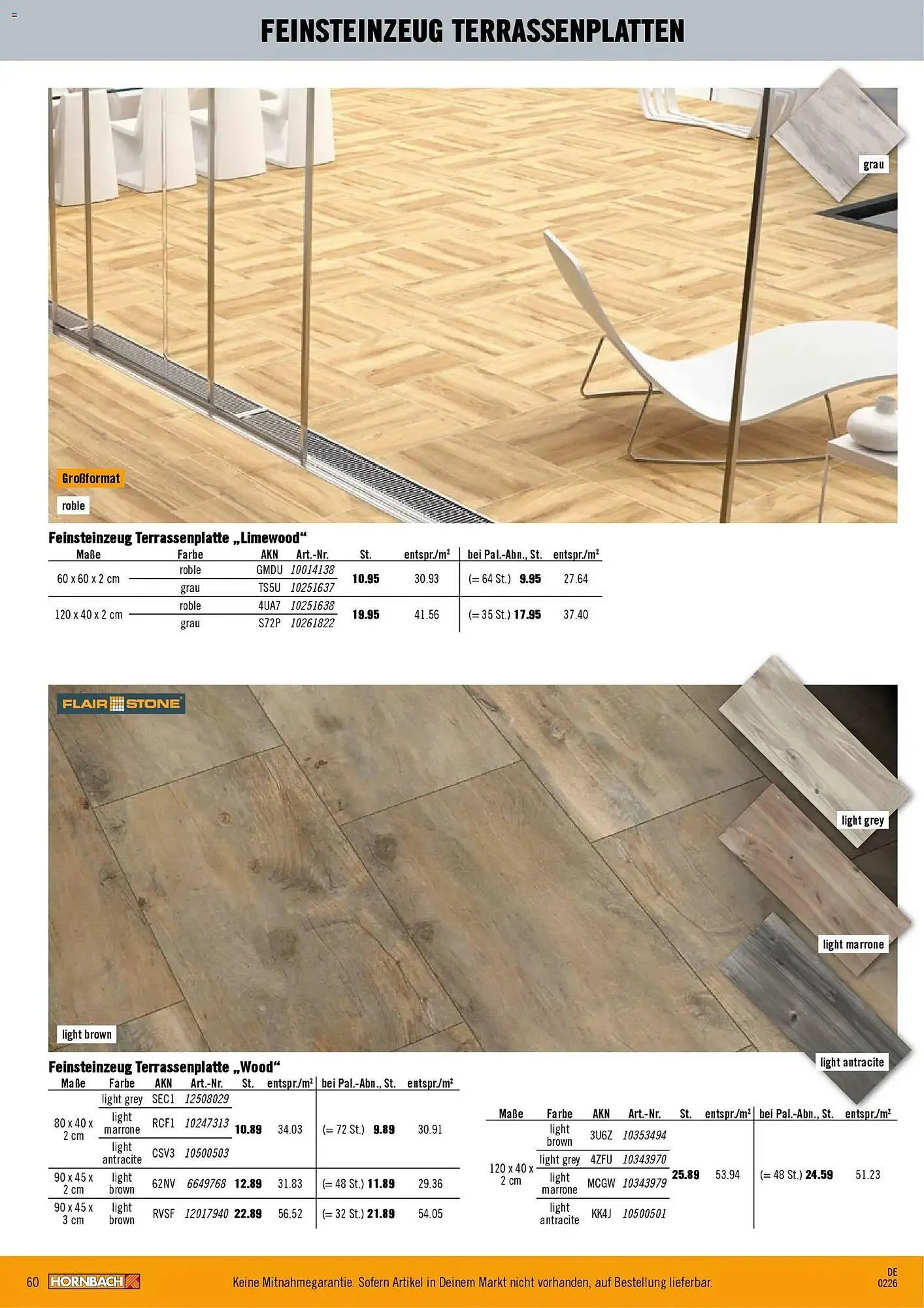 Hornbach Prospekt von 12. Februar bis 31. Dezember 2026 - Prospekt seite 60