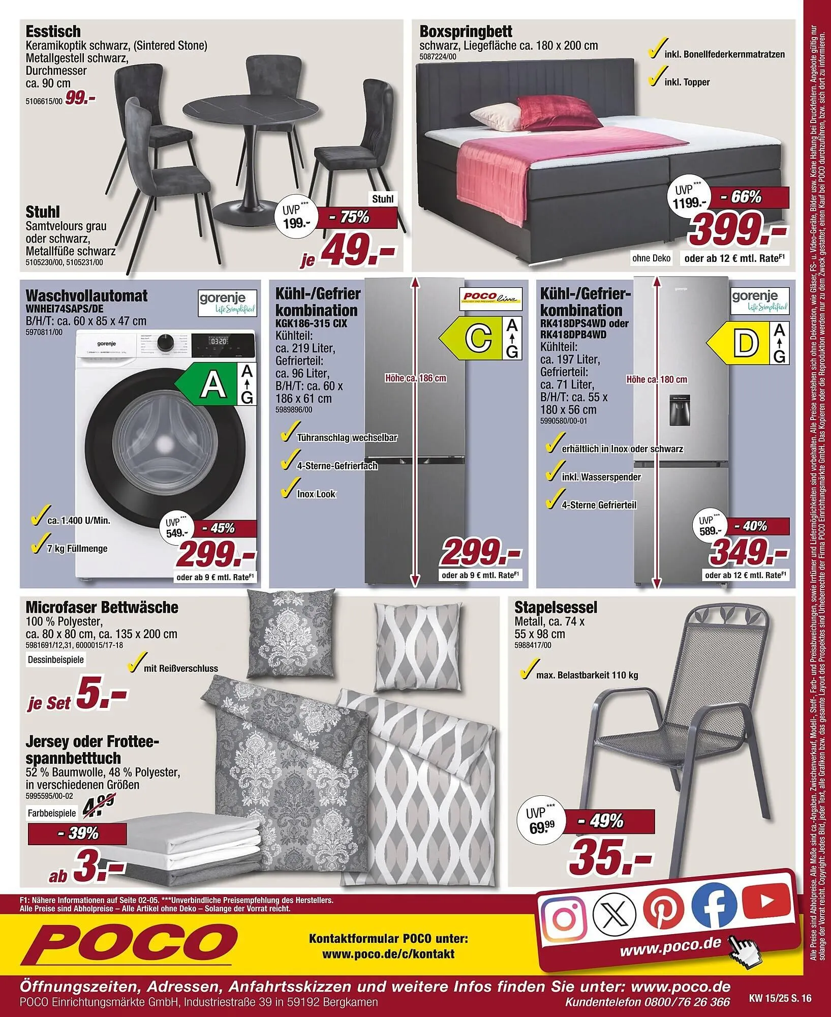 Poco Prospekt von 5. April bis 11. April 2025 - Prospekt seite 16