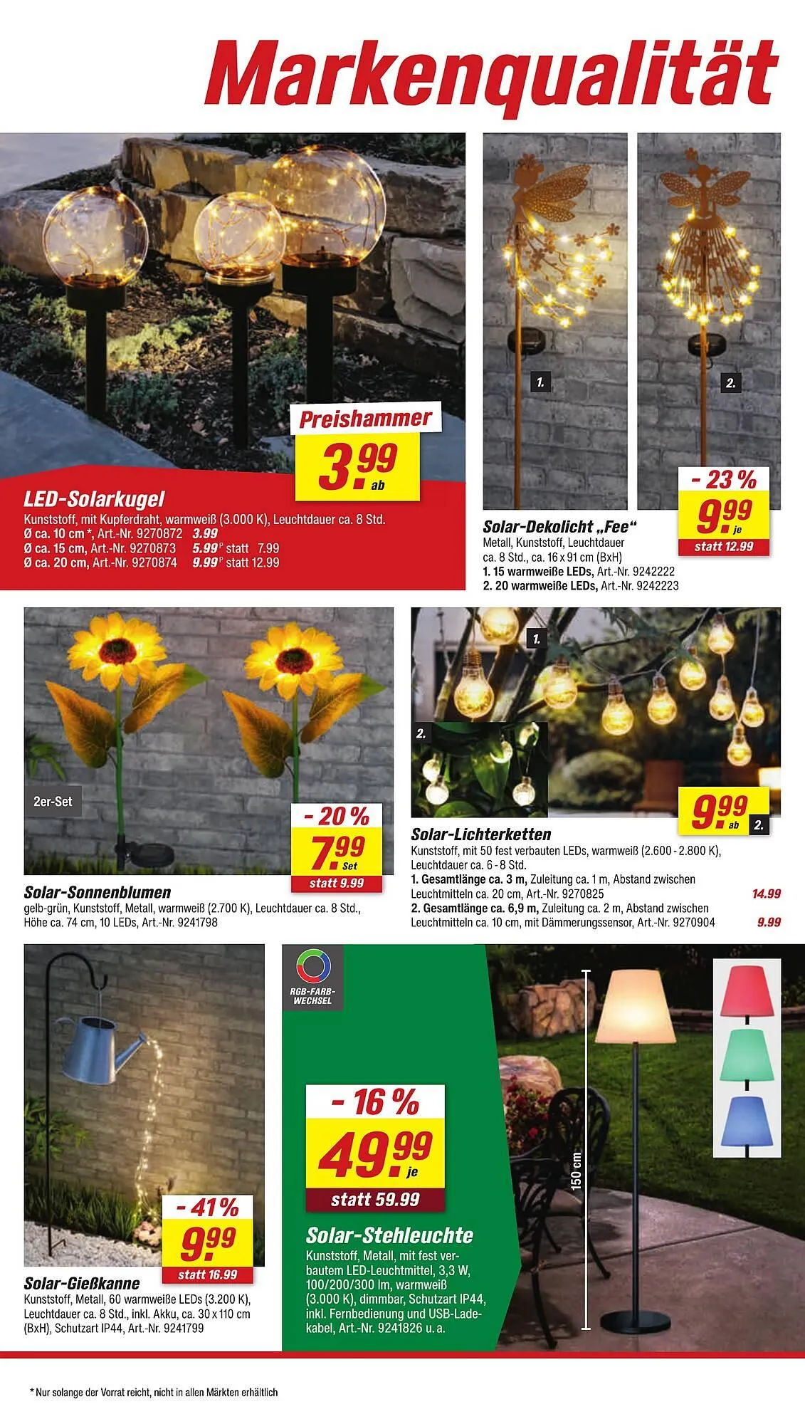 toom Baumarkt Prospekt von 12. Juli bis 18. Juli 2025 - Prospekt seite 8