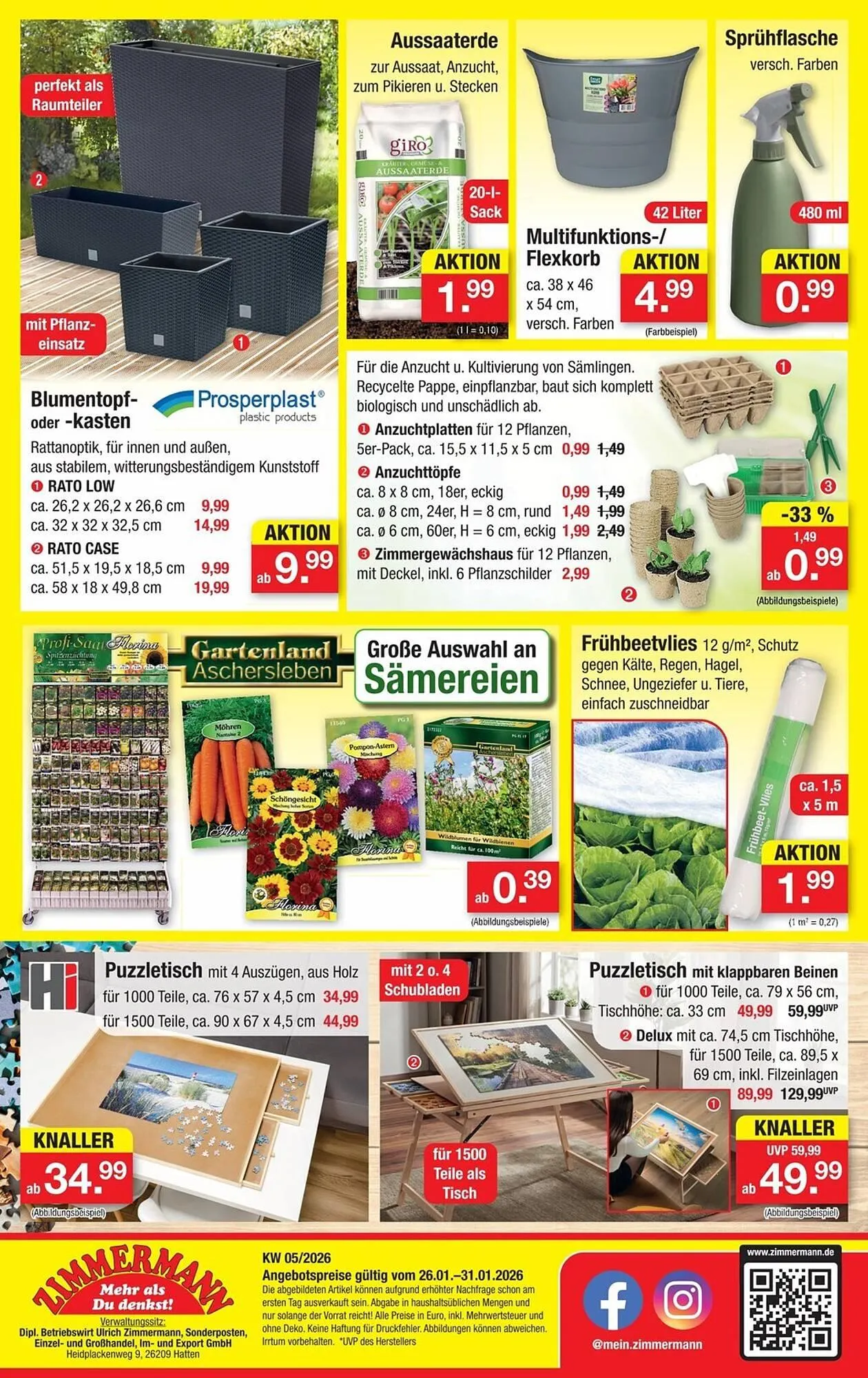 Zimmermann Prospekt von 26. Januar bis 31. Januar 2026 - Prospekt seite 10