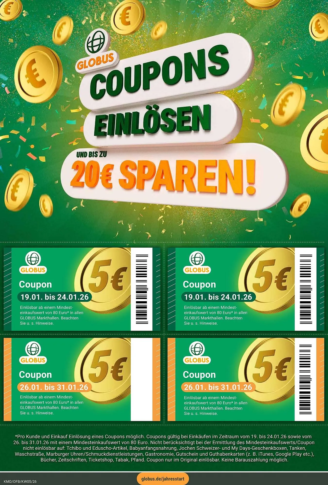 Globus Prospekt von 26. Januar bis 31. Januar 2026 - Prospekt seite 4