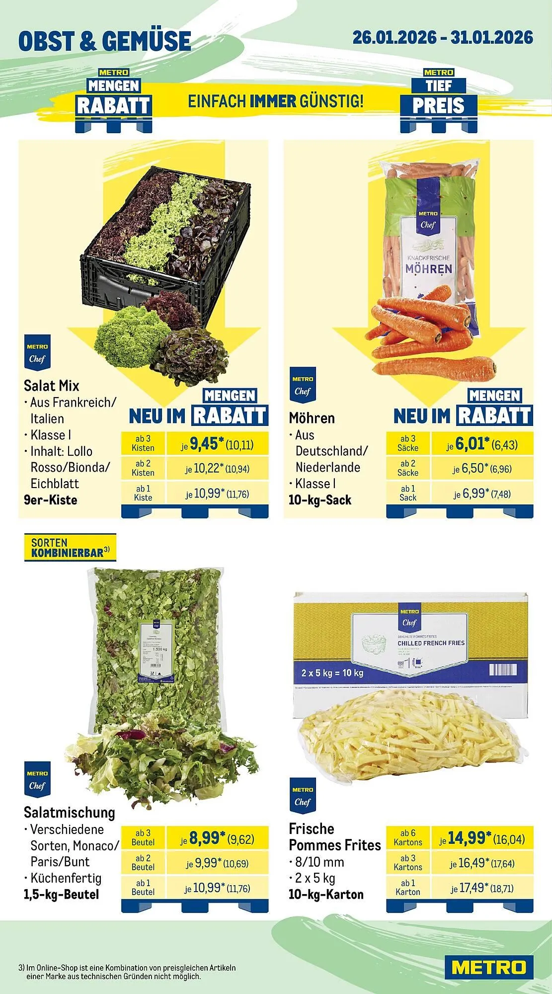METRO Prospekt von 26. Januar bis 31. Januar 2026 - Prospekt seite 10