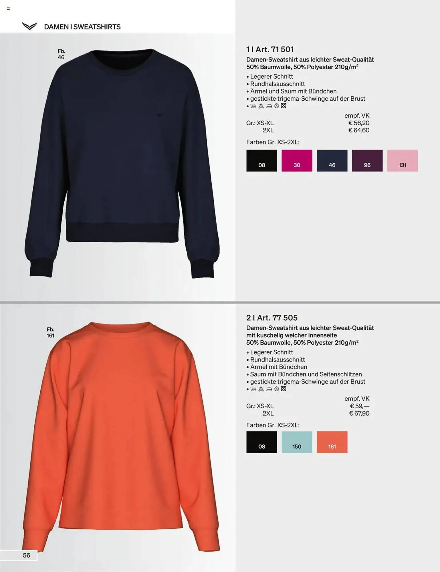 Trigema Prospekt von 1. September bis 28. Februar 2026 - Prospekt seite 57