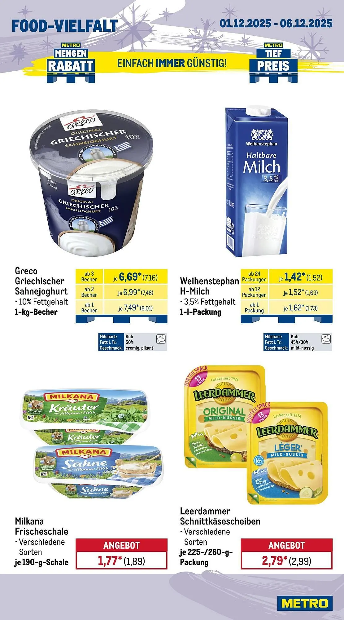 METRO Prospekt von 1. Dezember bis 6. Dezember 2025 - Prospekt seite 9