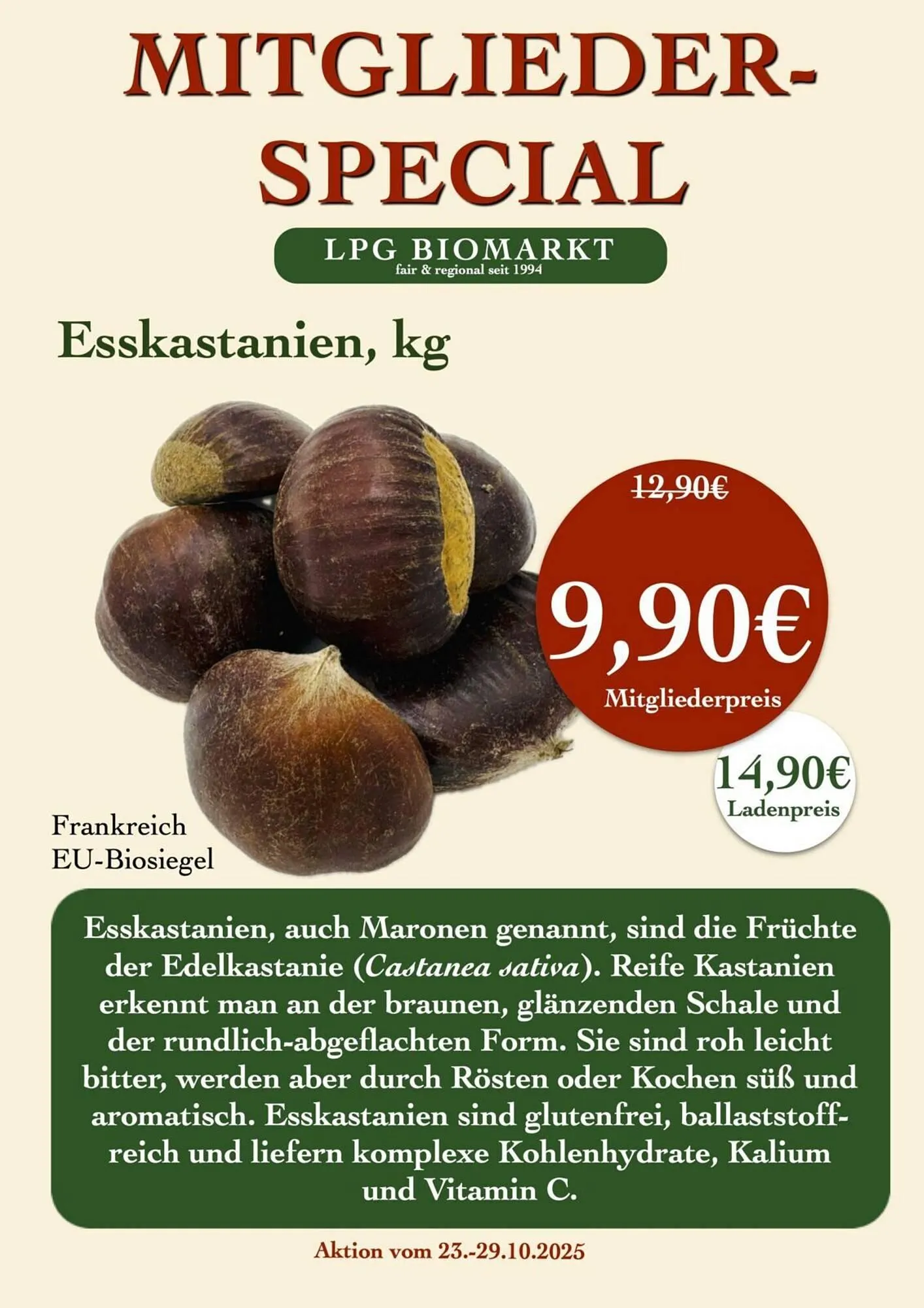 LPG Biomarkt Prospekt von 23. Oktober bis 29. Oktober 2025 - Prospekt seite 5