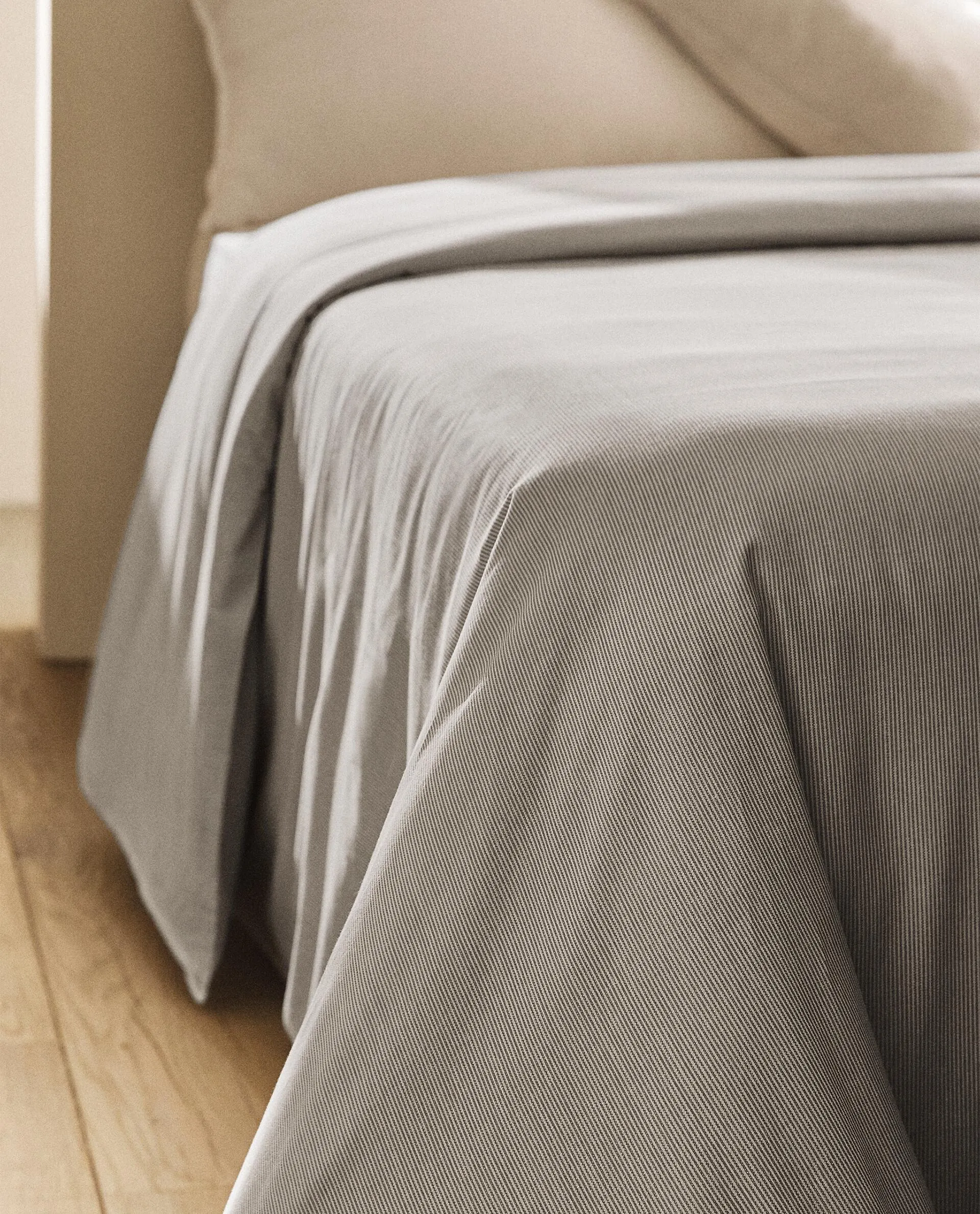 COPRIPIUMINO IN COTONE A RIGHE