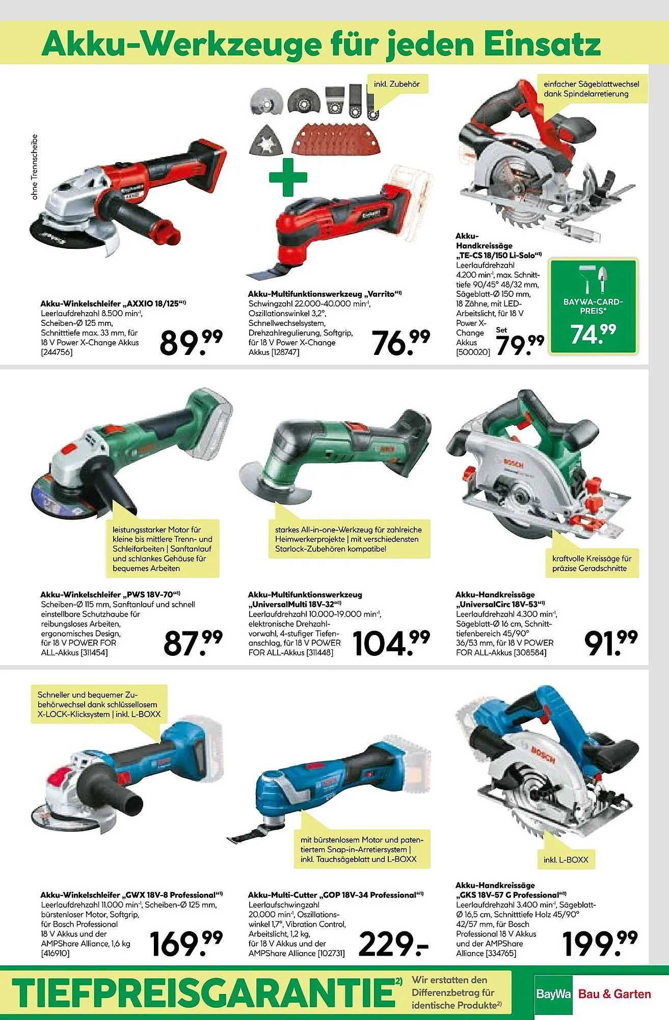 BayWa Prospekt von 29. Dezember bis 4. Januar 2026 - Prospekt seite 15
