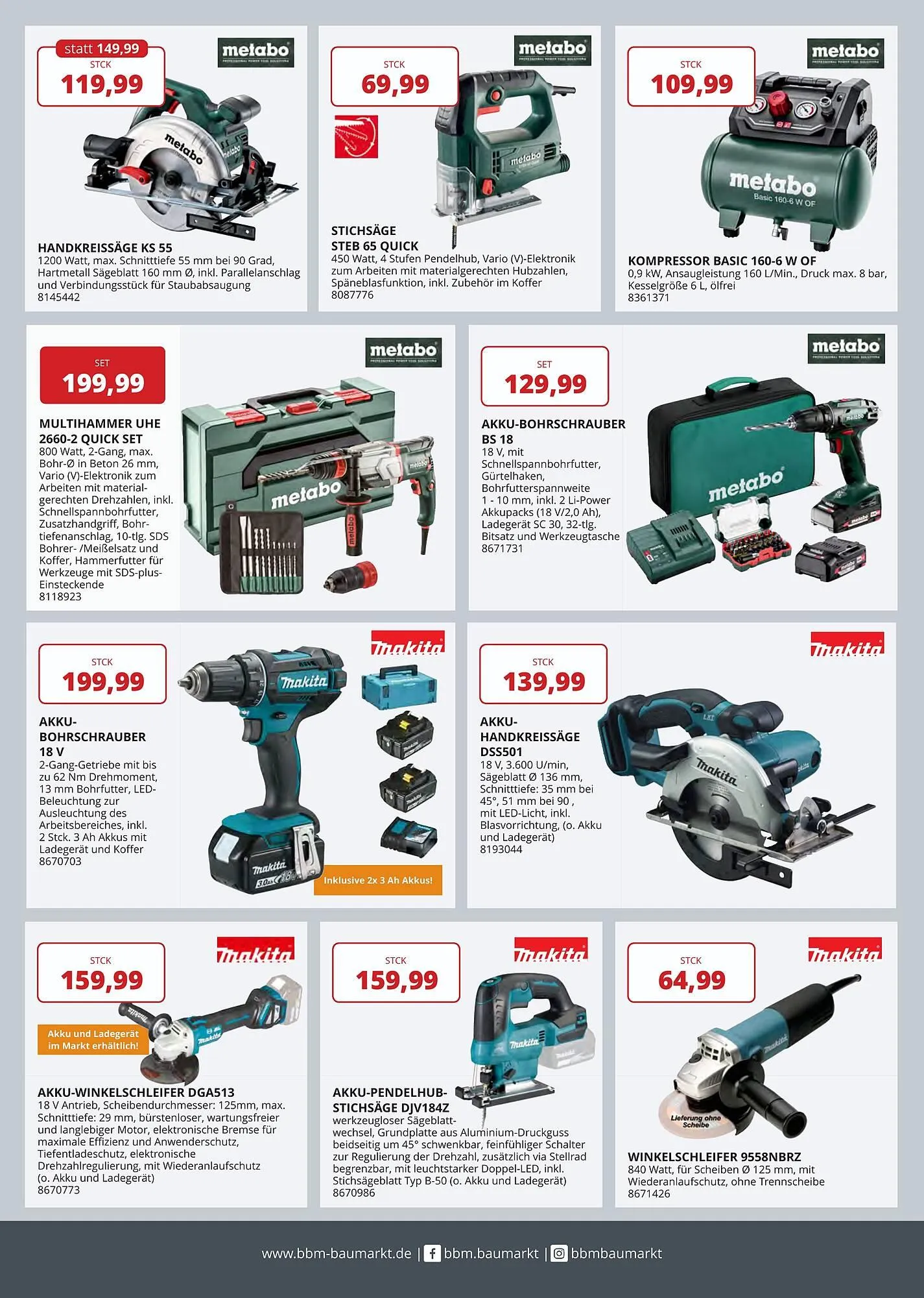 BBM Baumarkt Prospekt von 12. Januar bis 17. Januar 2026 - Prospekt seite 6