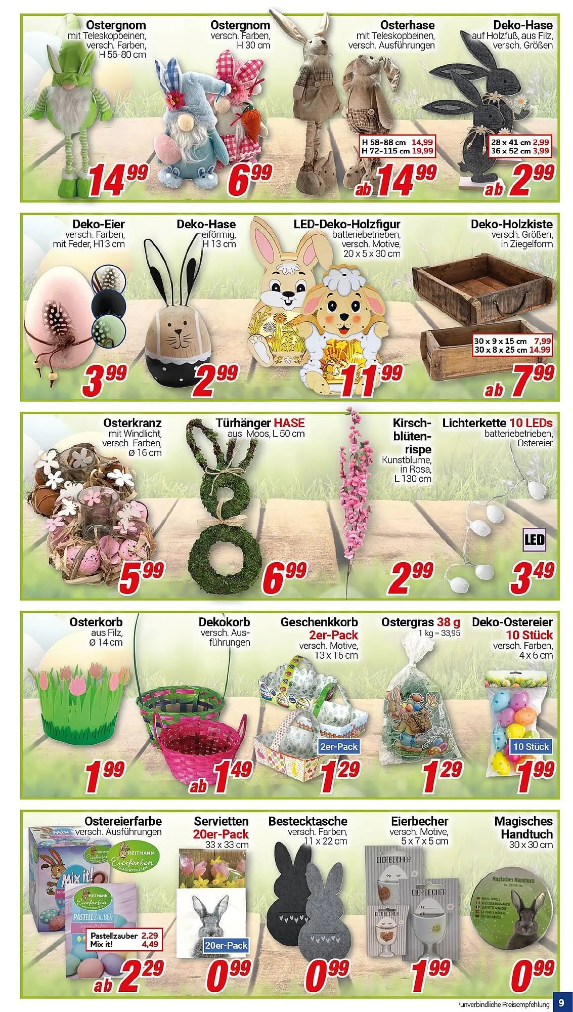 CENTERSHOP Prospekt von 24. März bis 29. März 2025 - Prospekt seite 9