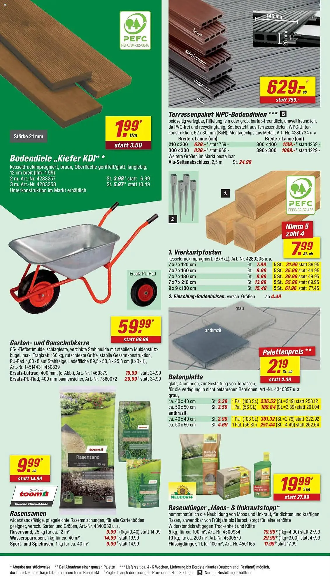 Toom Baumarkt Prospekt von 18. April bis 24. April 2026 - Prospekt seite 14