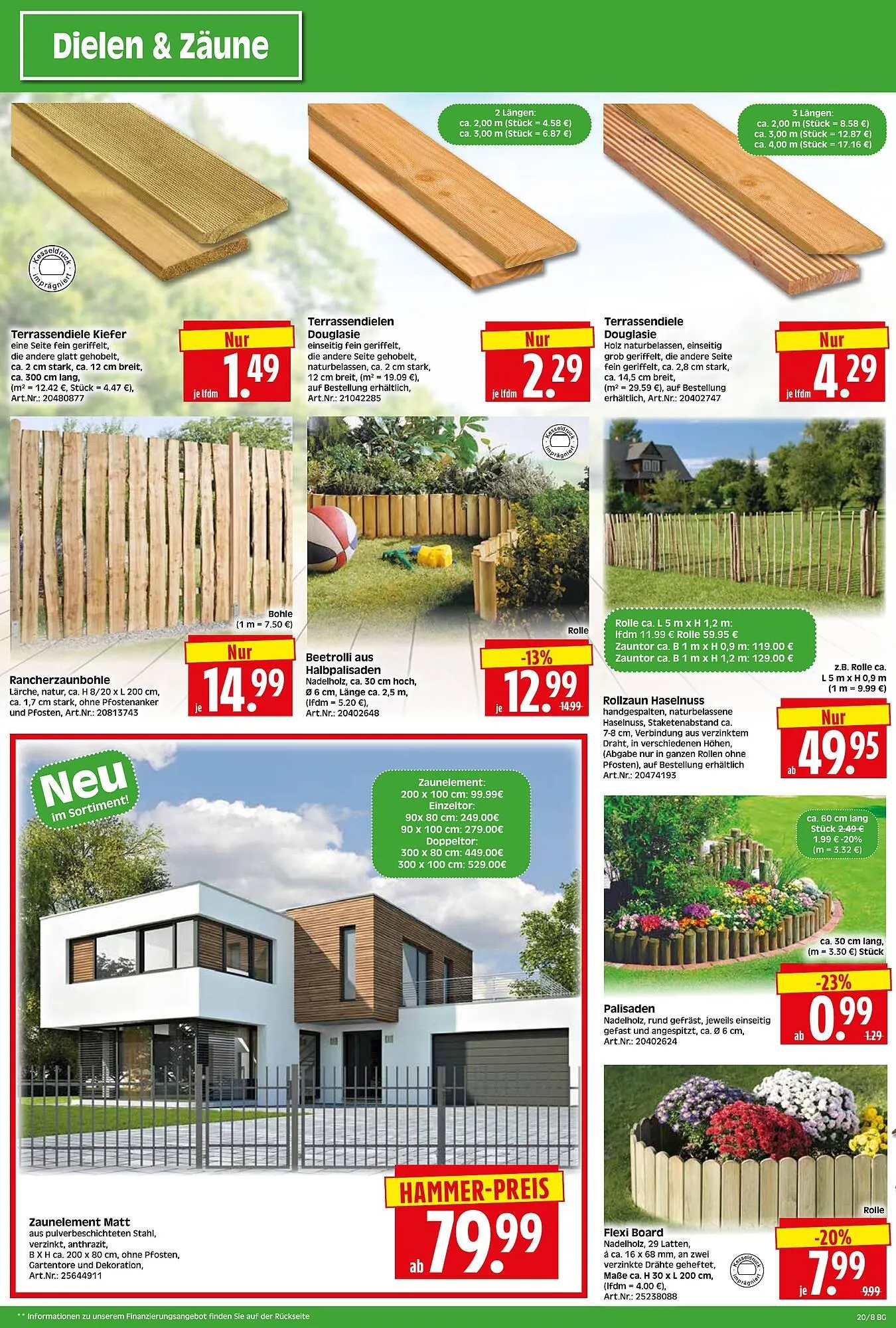 Herkules Baumarkt Prospekt von 12. Mai bis 17. Mai 2025 - Prospekt seite 8