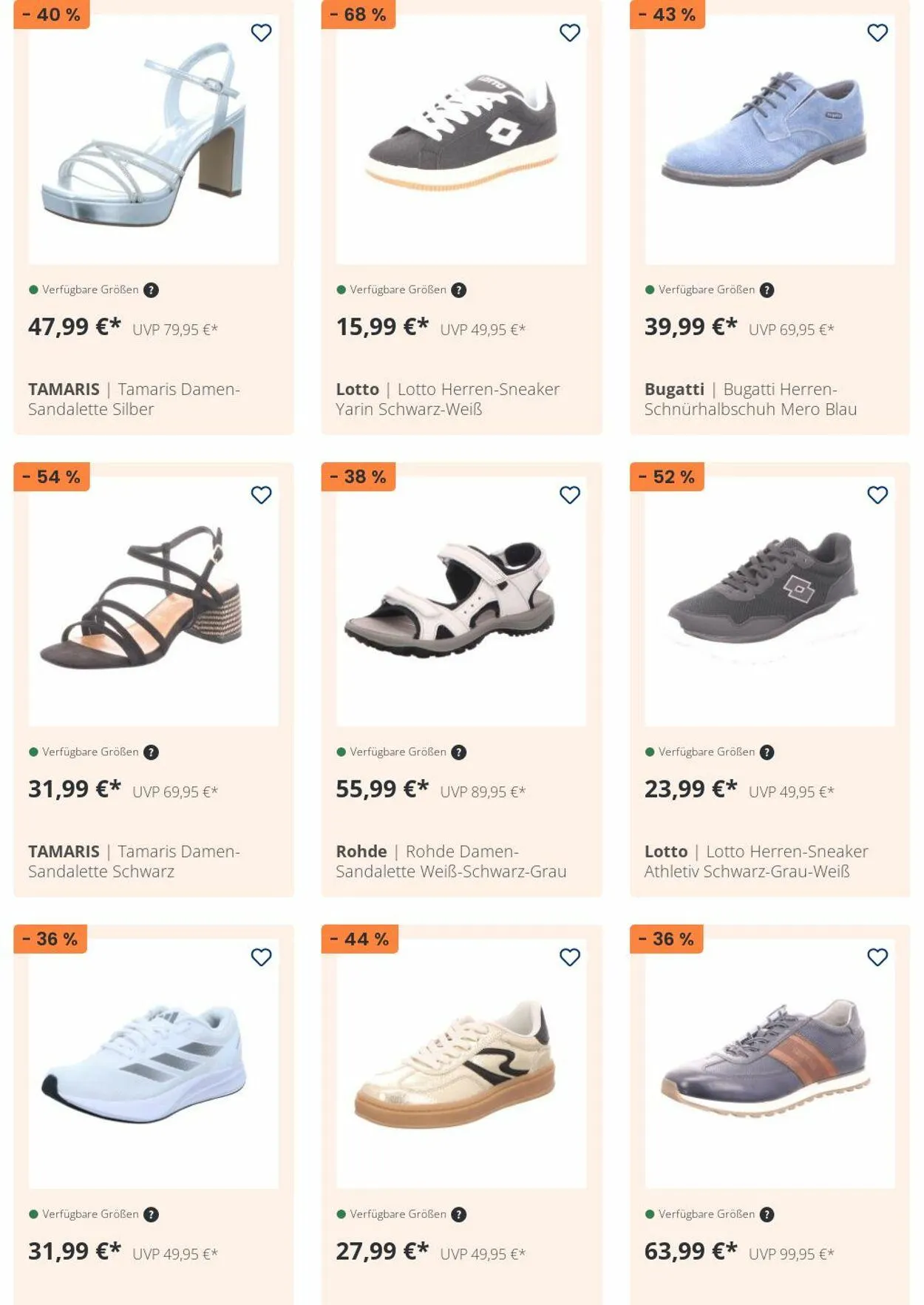 SCHUH OKAY Aktueller Prospekt von 4. August bis 13. August 2025 - Prospekt seite 40