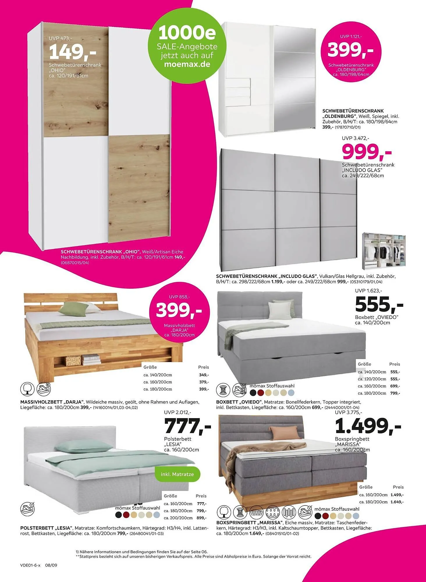 Mömax Prospekt von 7. Januar bis 17. Januar 2026 - Prospekt seite 8