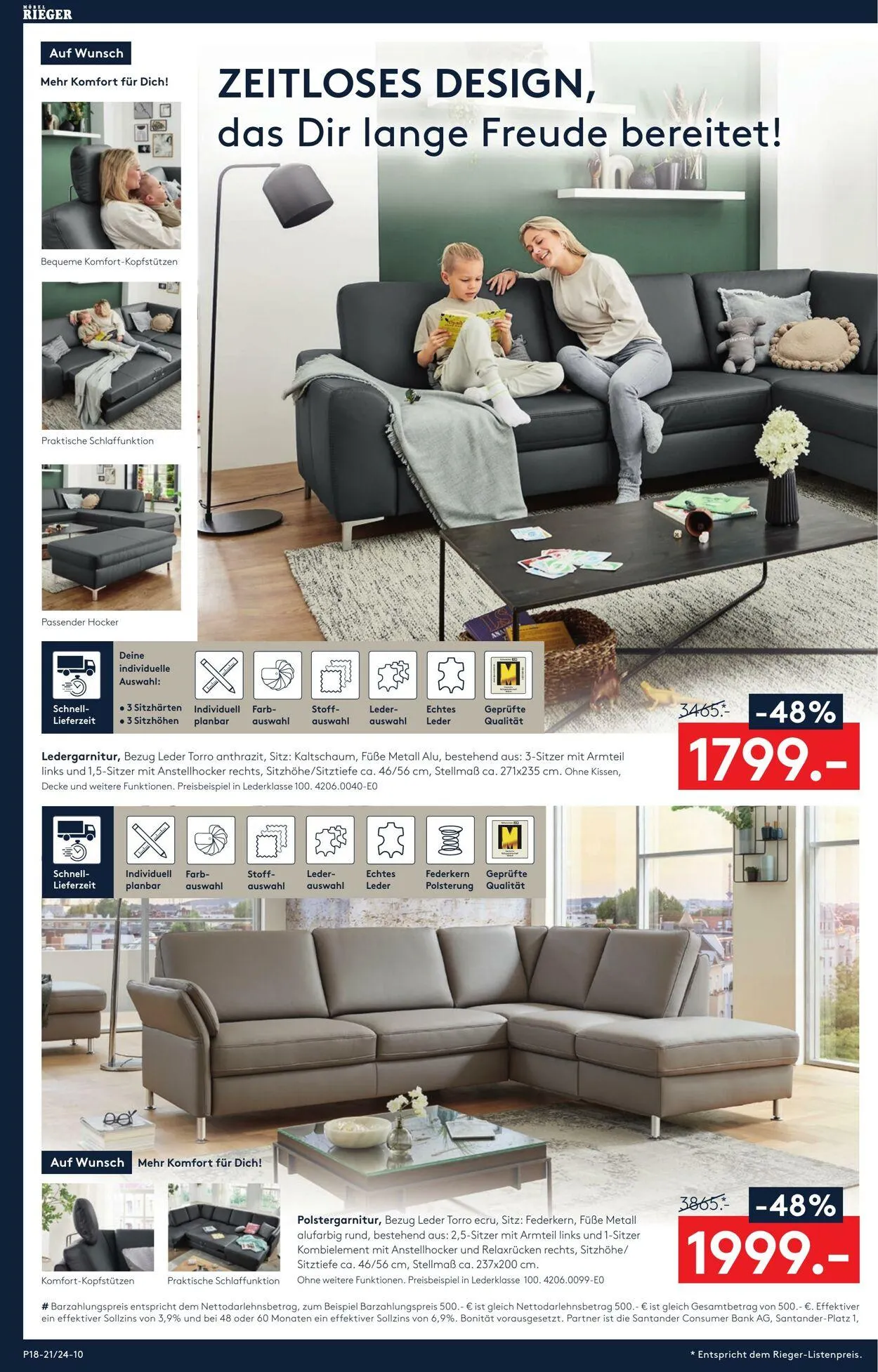 Möbel Rieger Aktueller Prospekt von 25. Februar bis 11. März 2026 - Prospekt seite 10