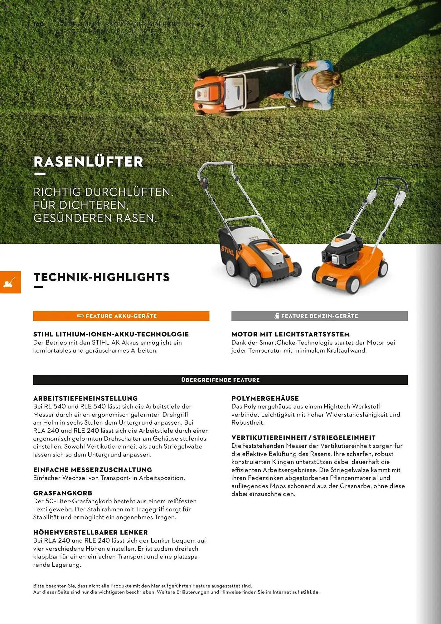 STIHL Prospekt von 1. Januar bis 31. Dezember 2026 - Prospekt seite 160