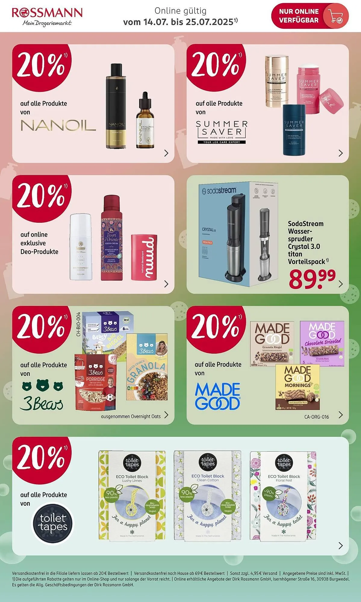 Rossmann Prospekt von 14. Juli bis 25. Juli 2025 - Prospekt seite 4