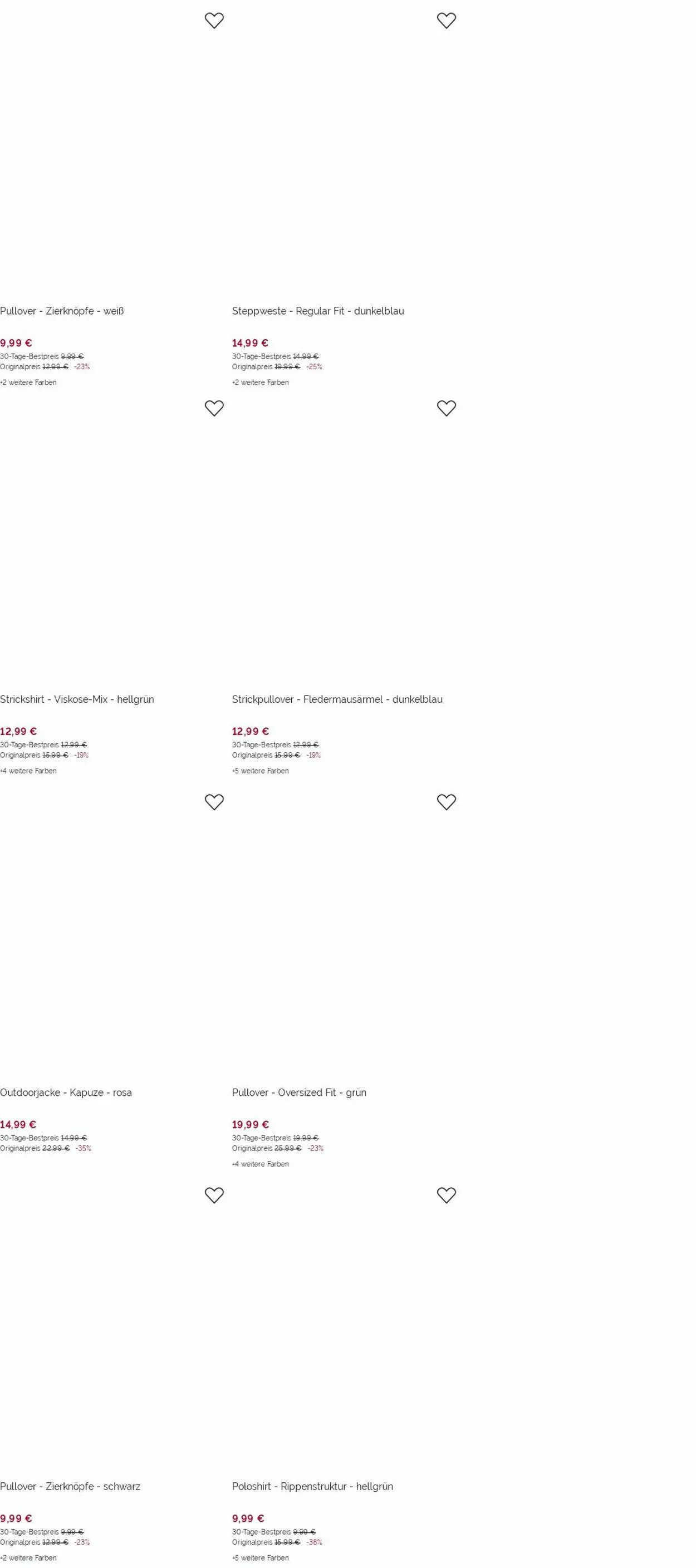 Takko Fashion Aktueller Prospekt von 28. April bis 4. Mai 2025 - Prospekt seite 8