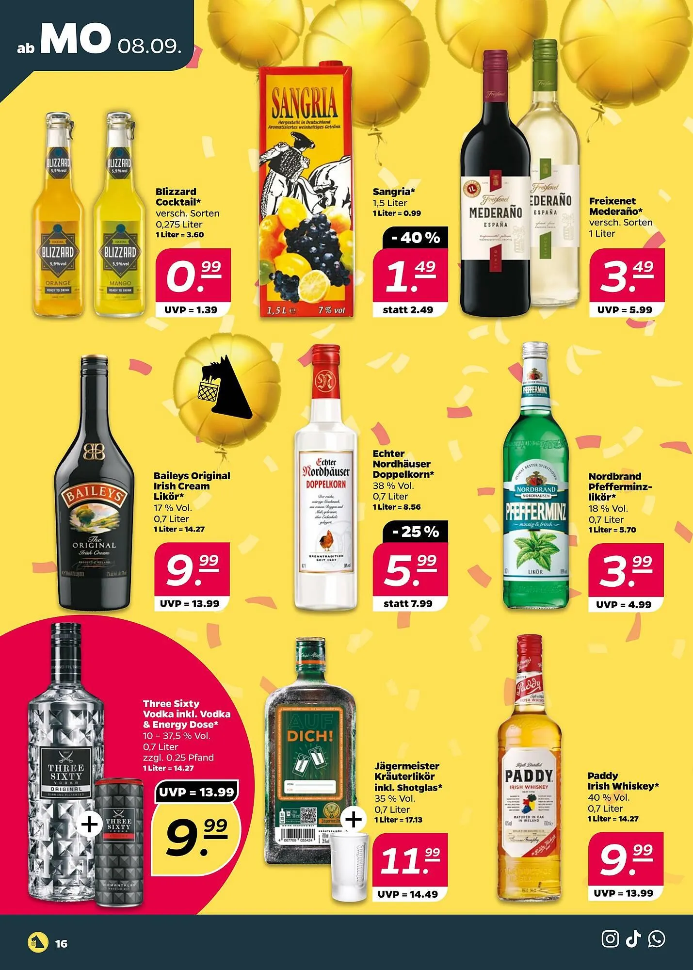 NETTO Prospekt von 8. September bis 13. September 2025 - Prospekt seite 16