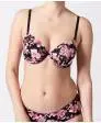 Super-Push-up-BH Blumen Janina, verstellbare Träger