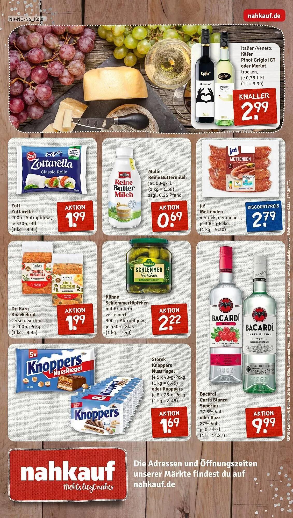 Nahkauf Prospekt von 22. Dezember bis 27. Dezember 2025 - Prospekt seite 12