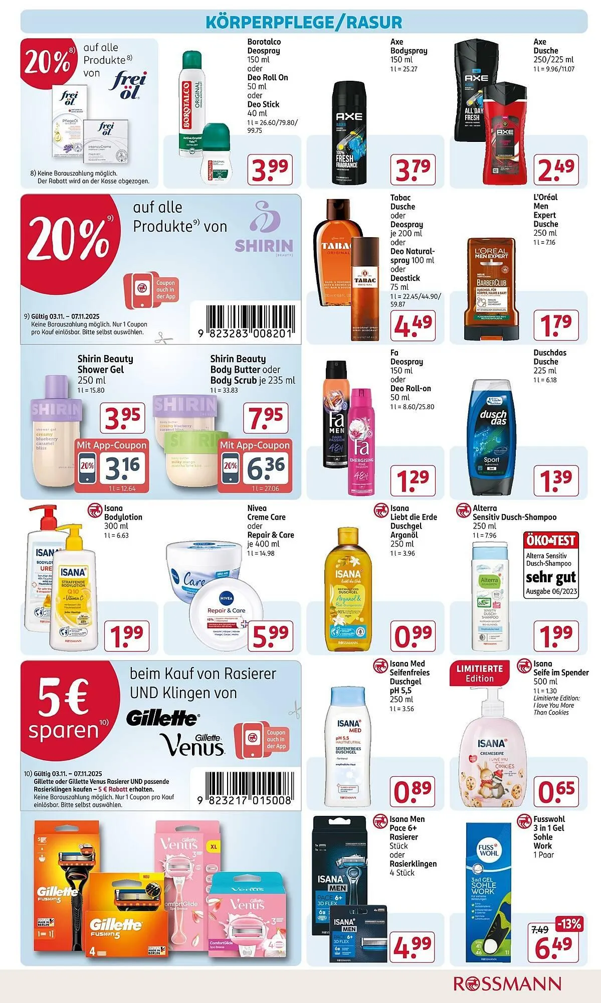 Rossmann Prospekt von 3. November bis 7. November 2025 - Prospekt seite 13