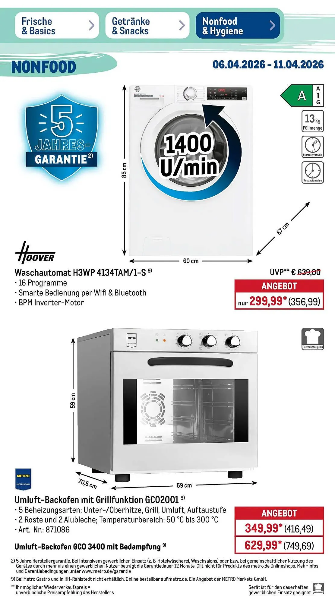 METRO Prospekt von 5. April bis 11. April 2026 - Prospekt seite 44
