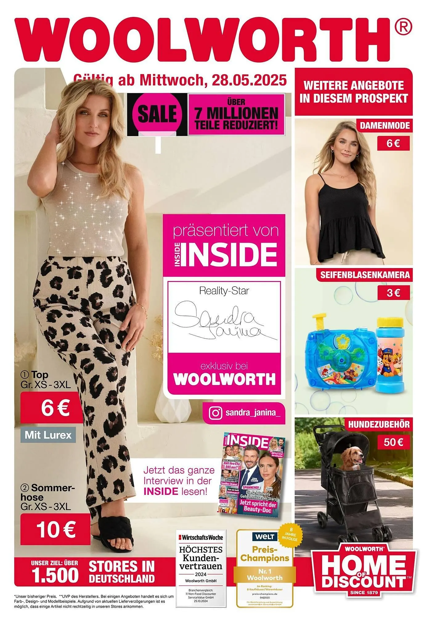 Woolworth Prospekt von 28. Mai bis 10. Juni 2025 - Prospekt seite 1