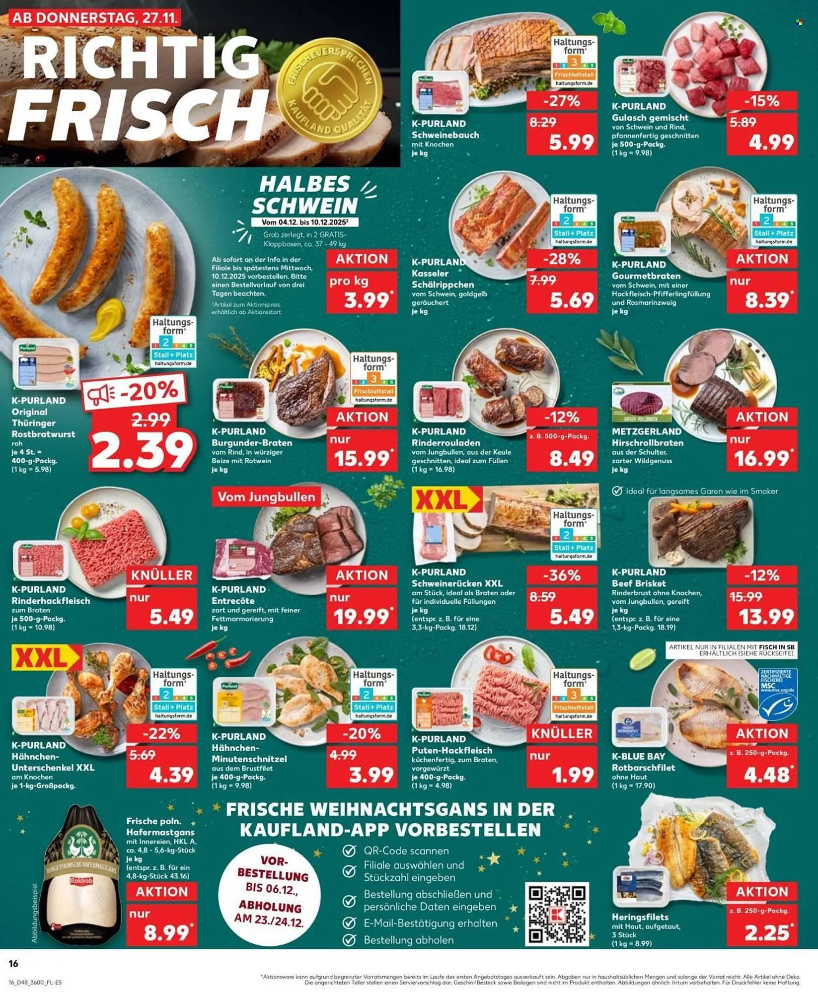 Kaufland Prospekt von 27. November bis 3. Dezember 2025 - Prospekt seite 16