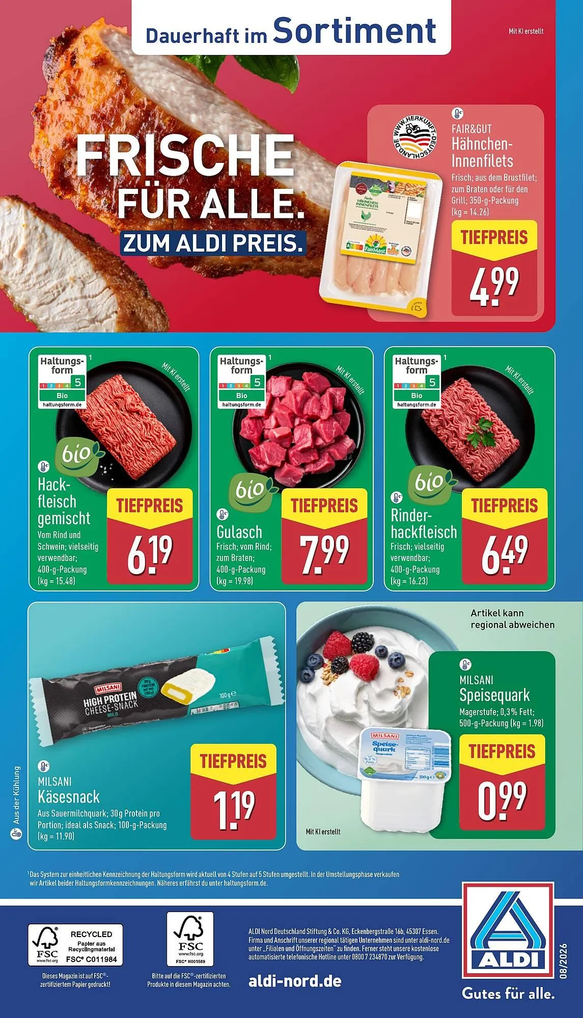 Aldi Nord Prospekt von 16. Februar bis 21. Februar 2026 - Prospekt seite 4
