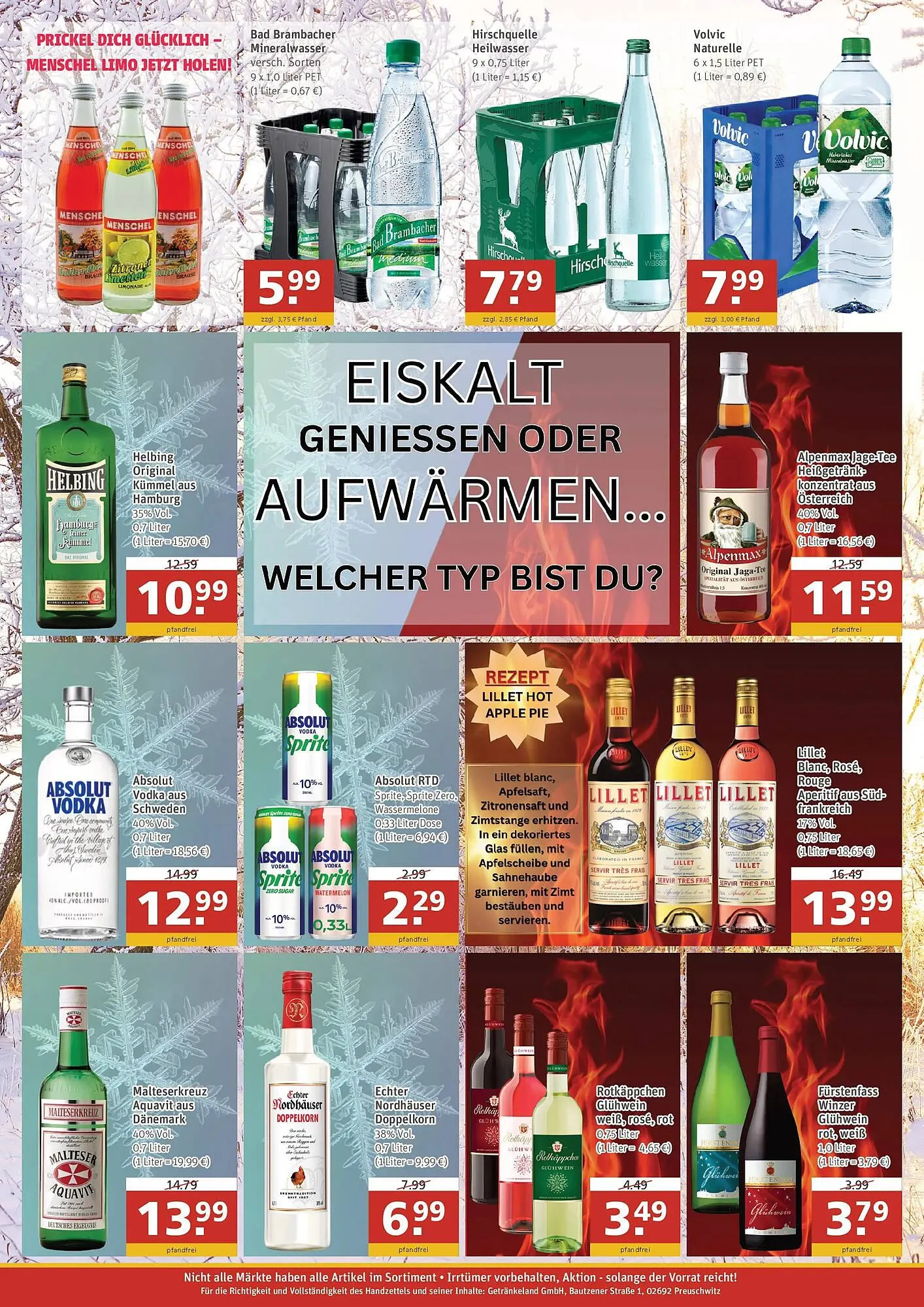 Getränkeland Prospekt von 18. Januar bis 31. Januar 2026 - Prospekt seite 4