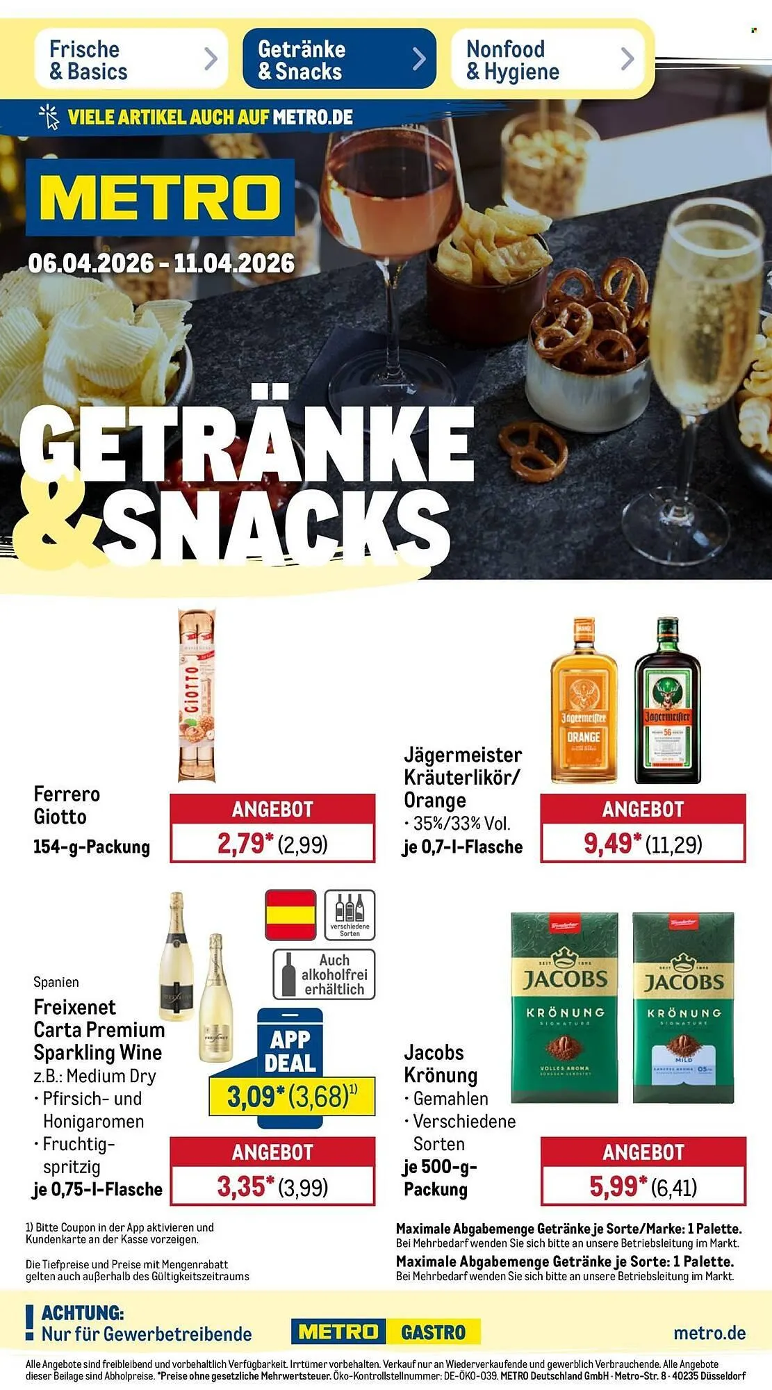 METRO Prospekt von 6. April bis 11. April 2026 - Prospekt seite 24