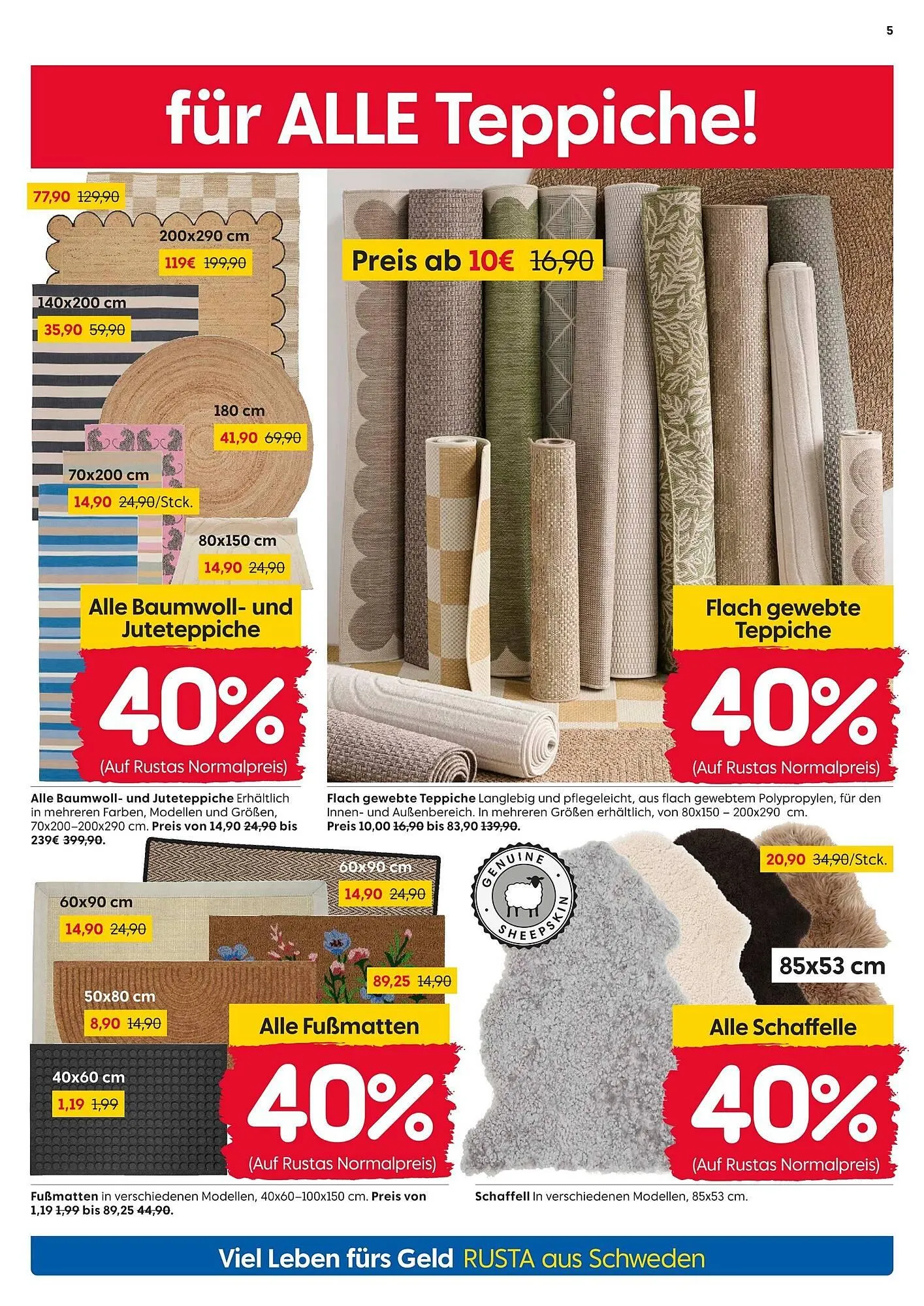 Rusta Prospekt von 21. Februar bis 27. Februar 2026 - Prospekt seite 5