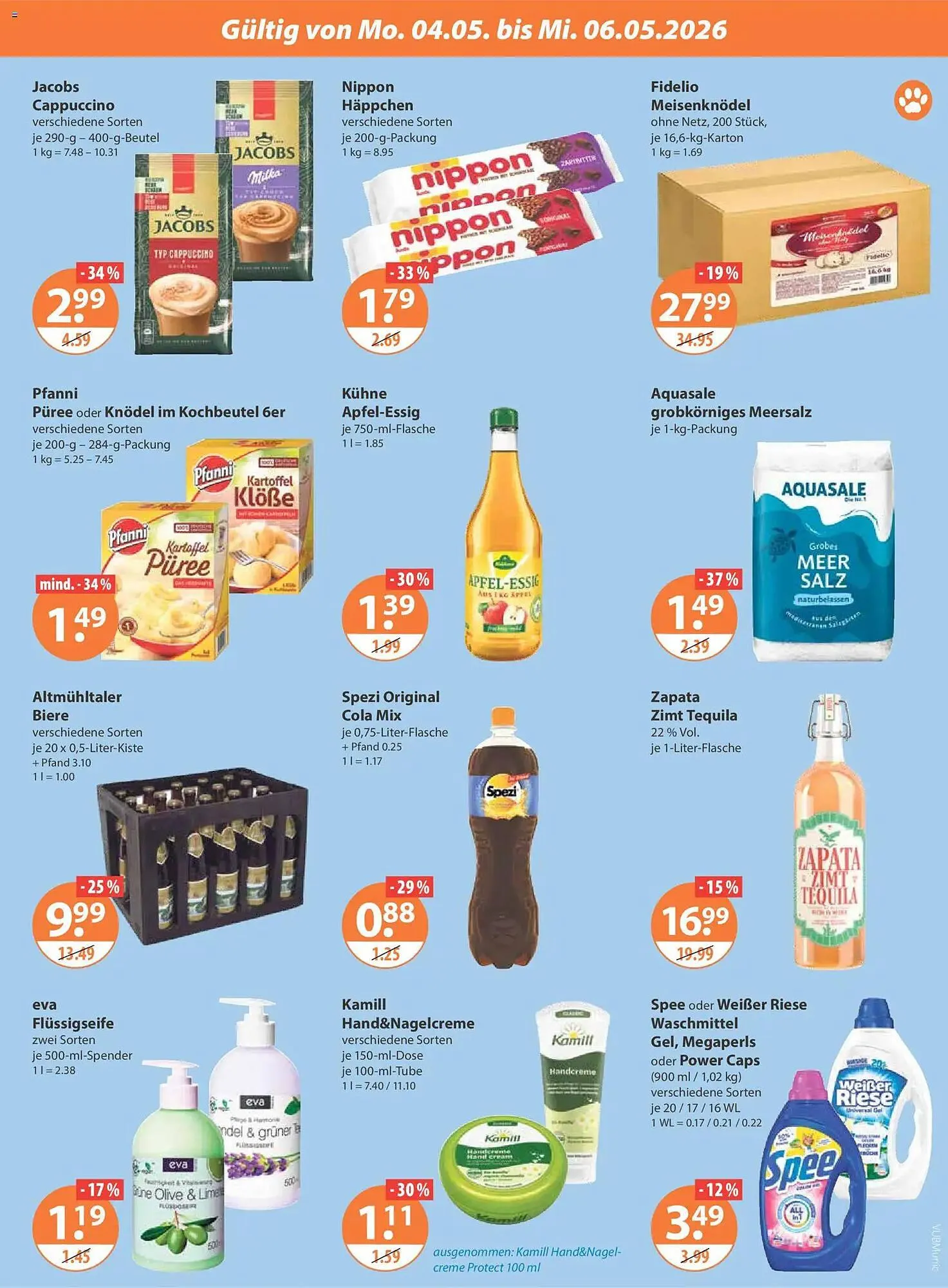 V Markt Prospekt von 4. Mai bis 6. Mai 2026 - Prospekt seite 3