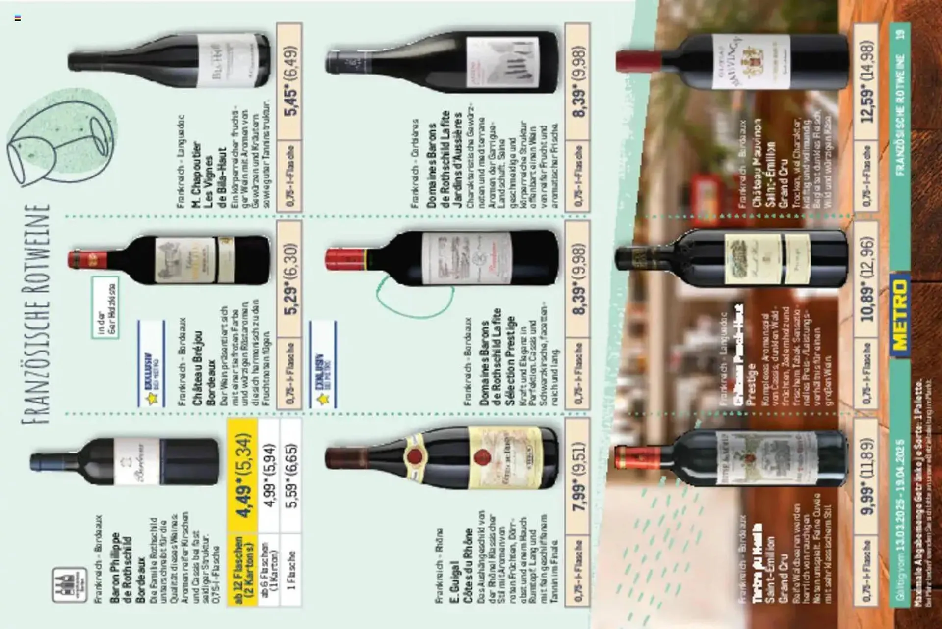 METRO Prospekt von 13. März bis 19. April 2025 - Prospekt seite 19