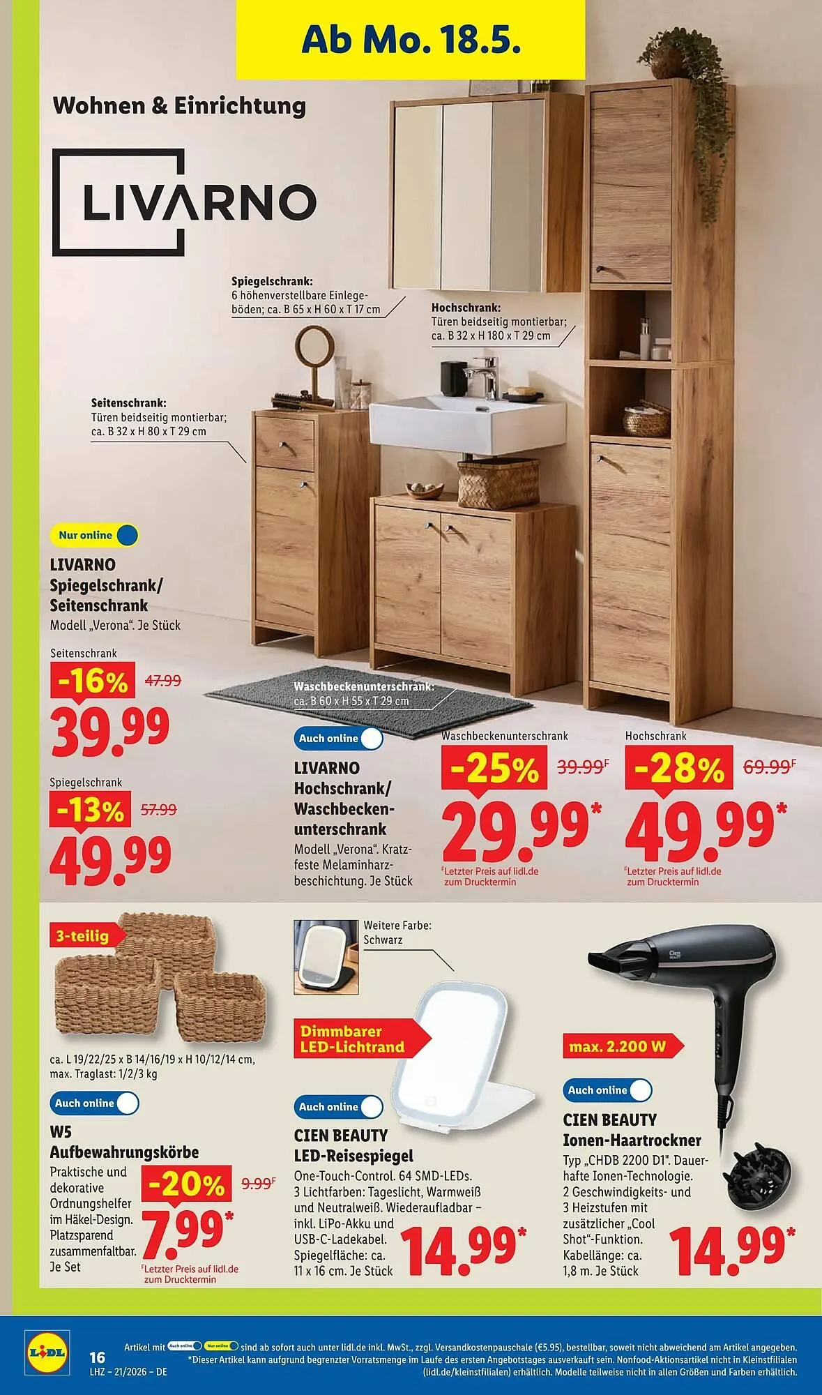 Lidl Prospekt von 18. Mai bis 24. Mai 2026 - Prospekt seite 38