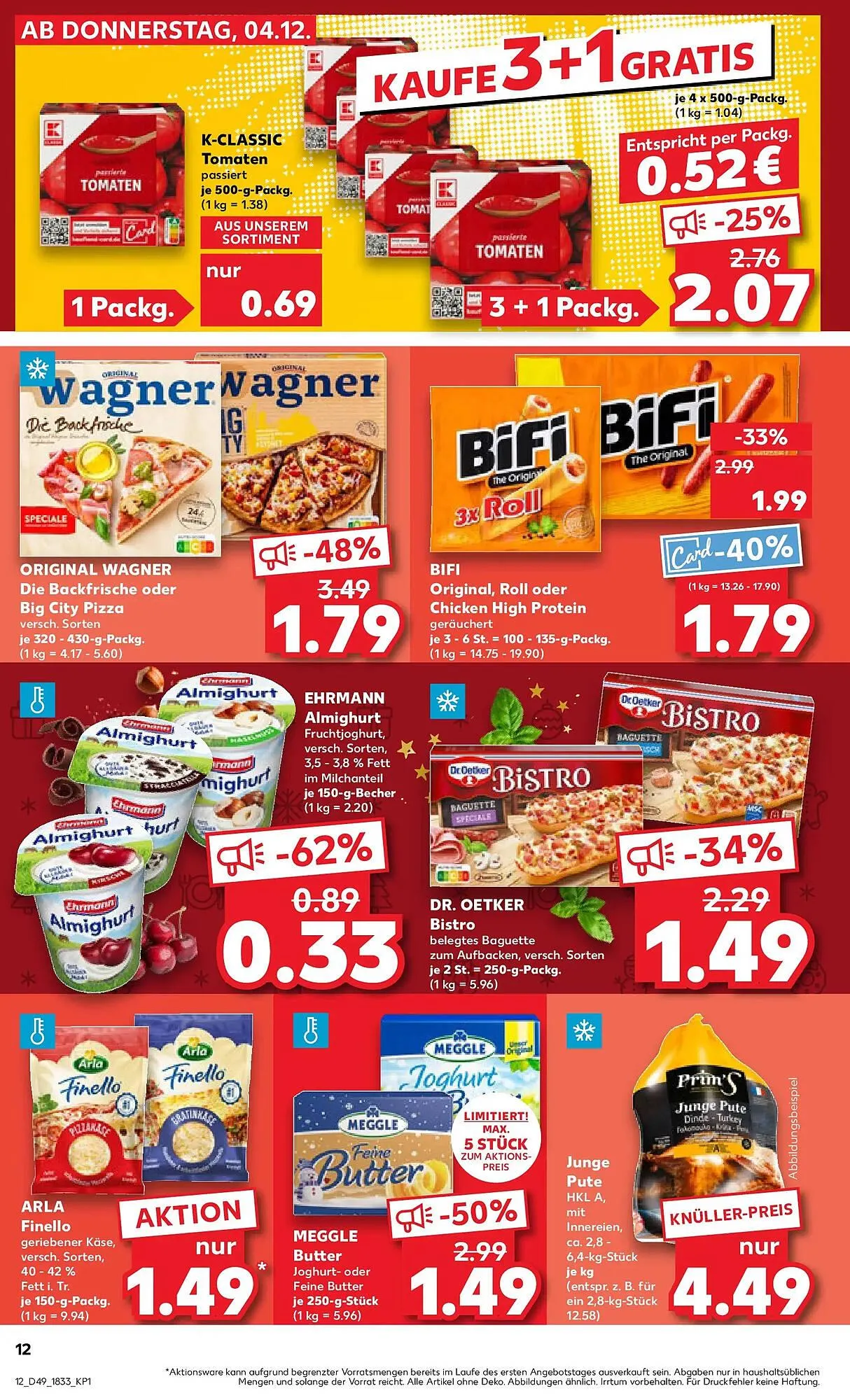 Kaufland Prospekt von 7. Dezember bis 10. Dezember 2025 - Prospekt seite 12