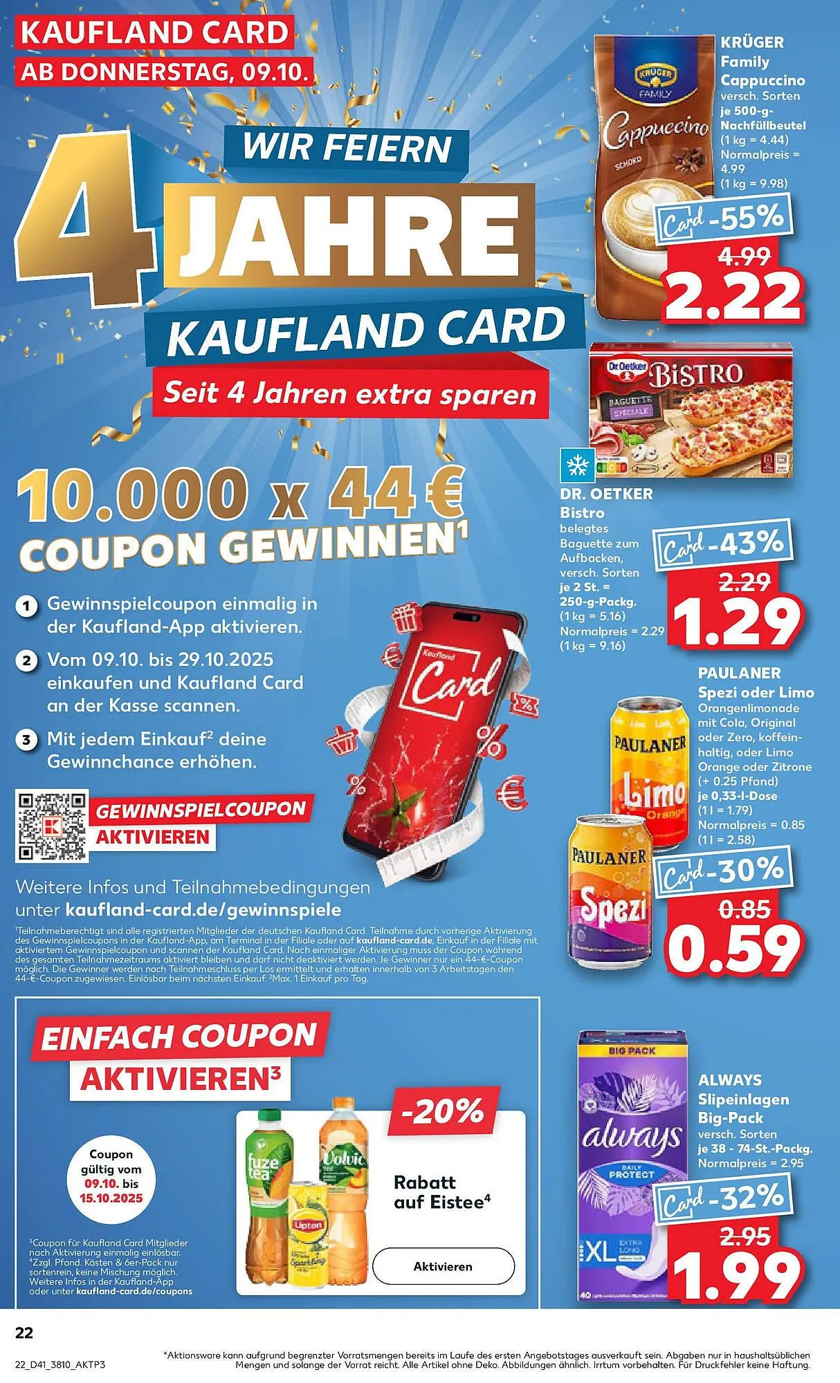 Kaufland Prospekt von 12. Oktober bis 15. Oktober 2025 - Prospekt seite 22