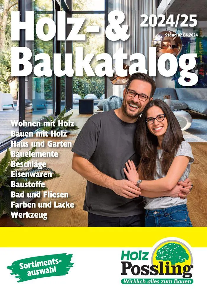 Holz-& Baukatalog 2024/25 von 27. März bis 31. Januar 2025 - Prospekt seite 