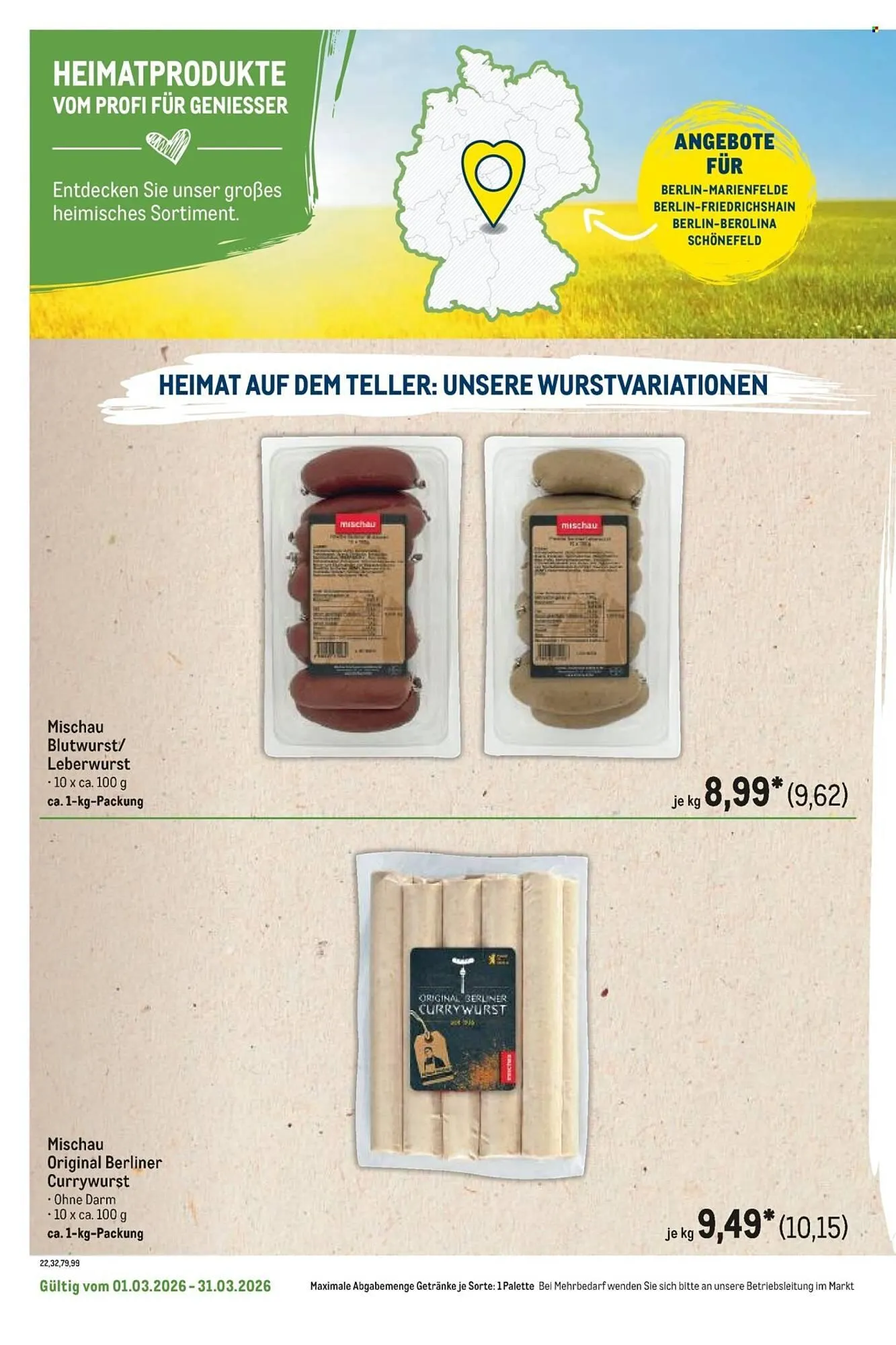 METRO Prospekt von 1. März bis 31. März 2026 - Prospekt seite 74
