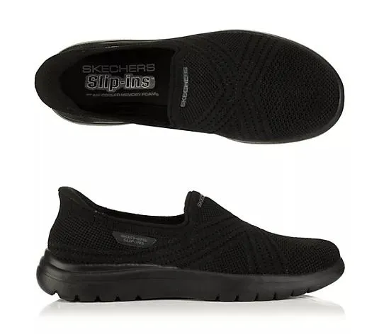 SKECHERS Damen-Ballerina On-the-Go Flex Funktionsmesh Hands Free Slip-Ins®