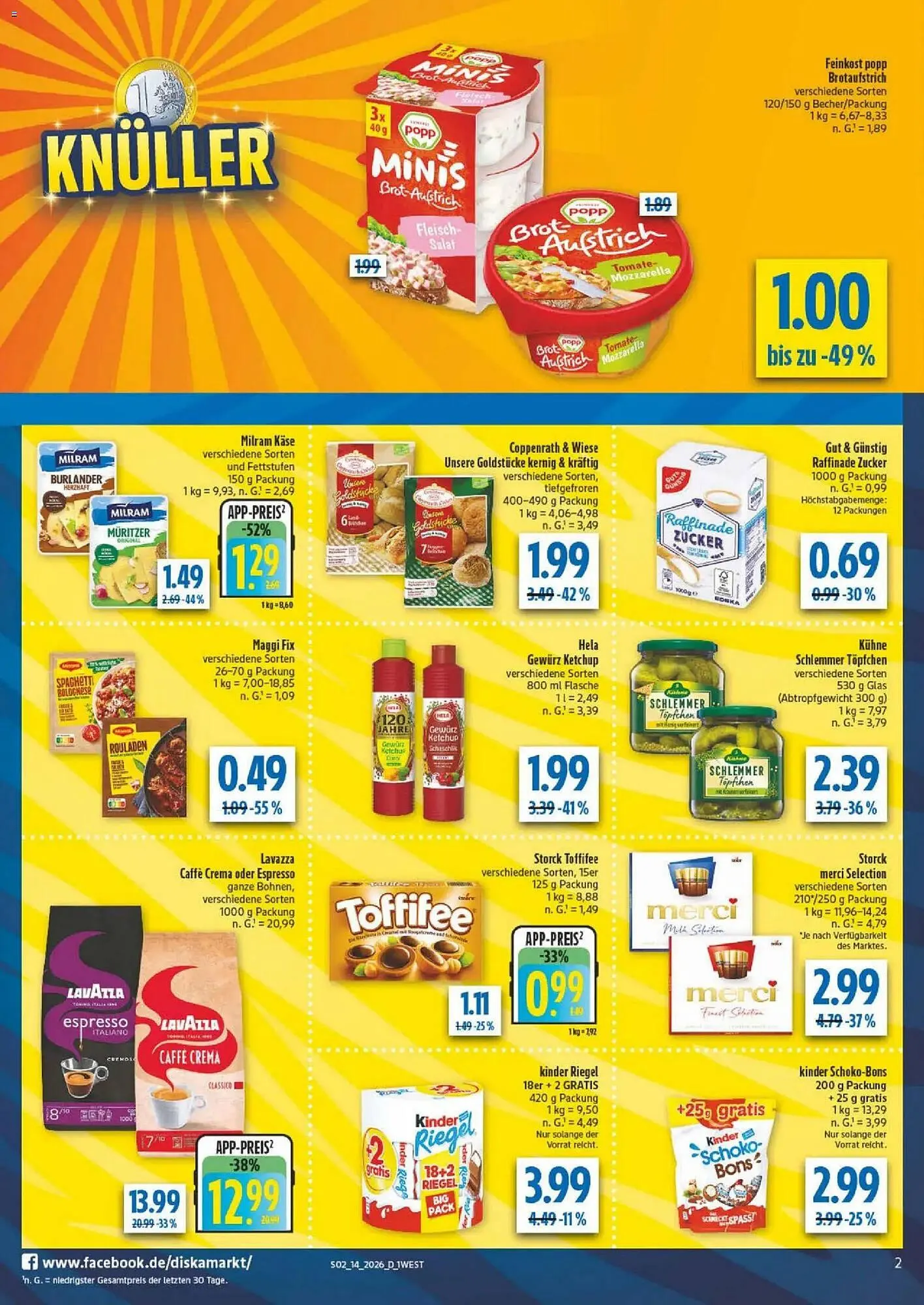 Diska Prospekt von 30. März bis 4. April 2026 - Prospekt seite 2