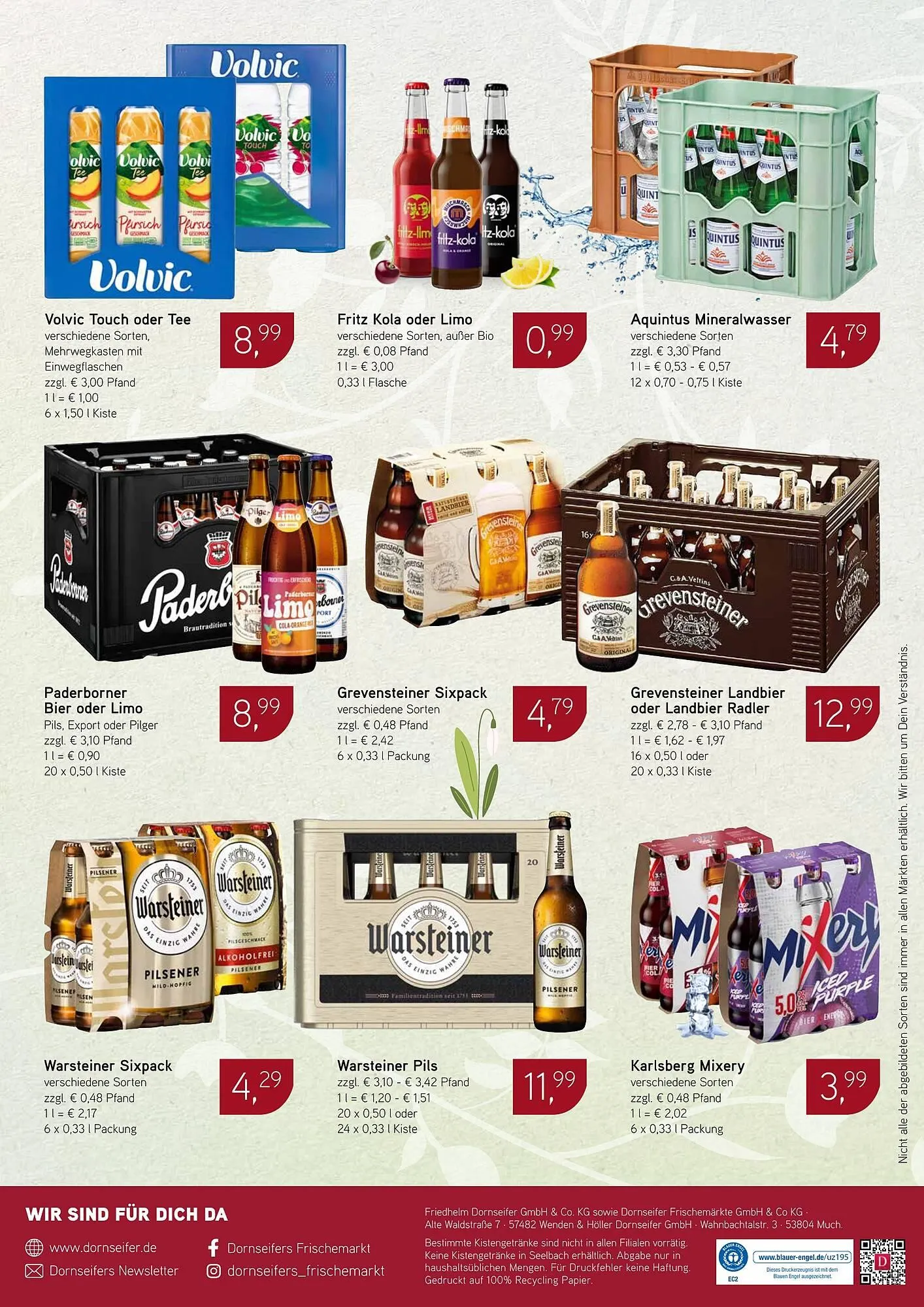 Dornseifer Prospekt von 16. Februar bis 22. Februar 2026 - Prospekt seite 16