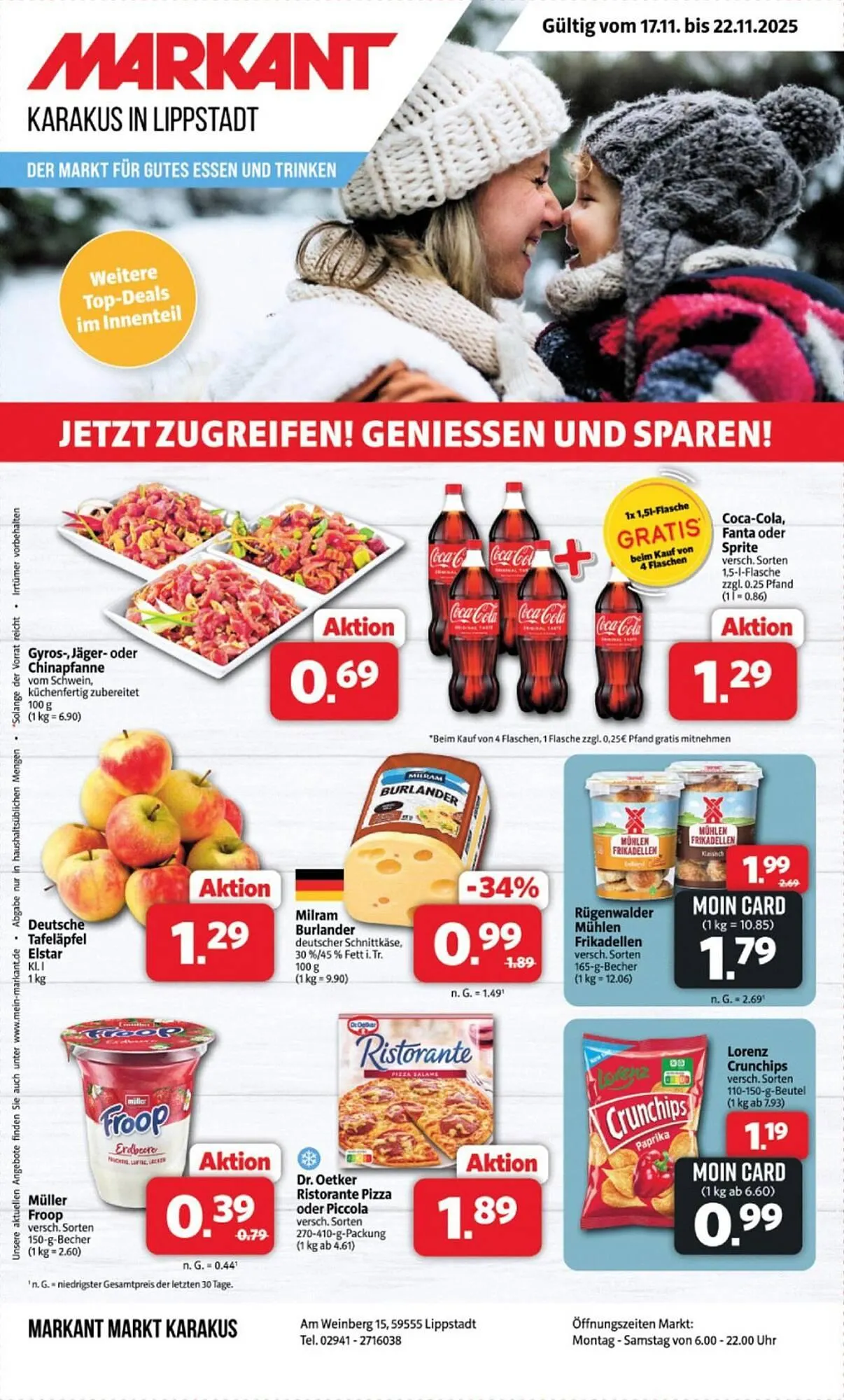 Markant Prospekt von 16. November bis 22. November 2025 - Prospekt seite 1