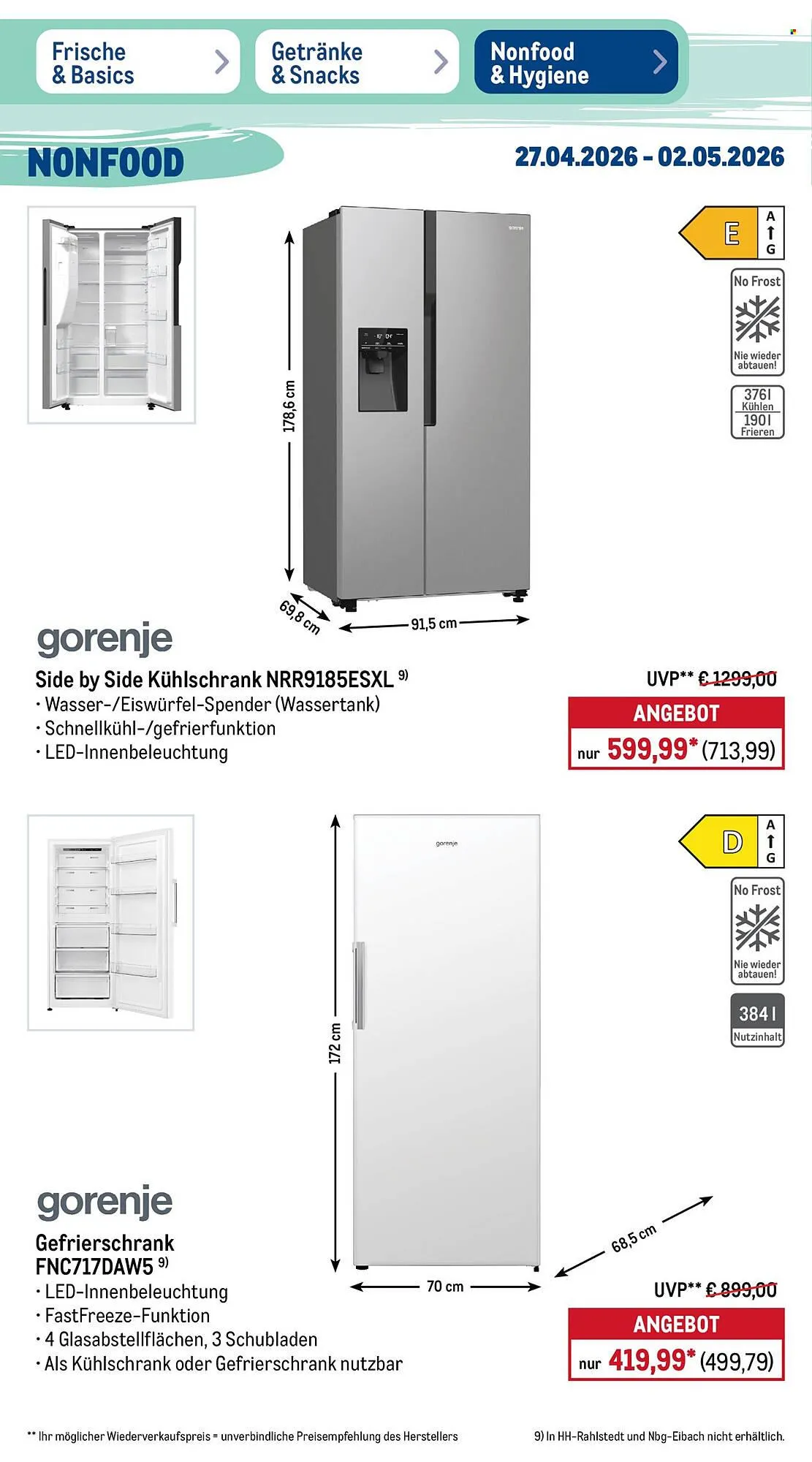 METRO Prospekt von 27. April bis 2. Mai 2026 - Prospekt seite 10