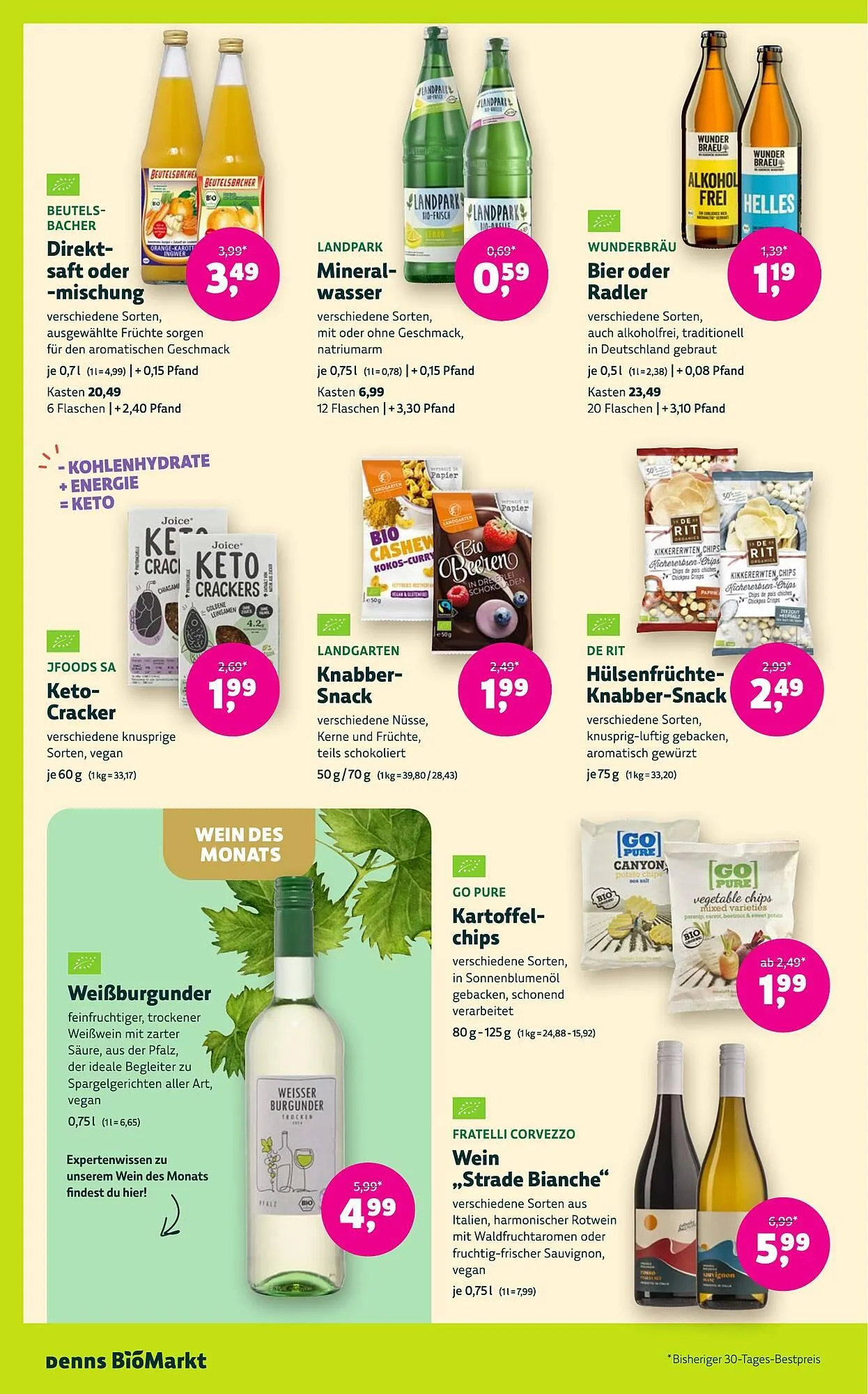 Erdi Biomarkt Prospekt von 26. März bis 8. April 2025 - Prospekt seite 10