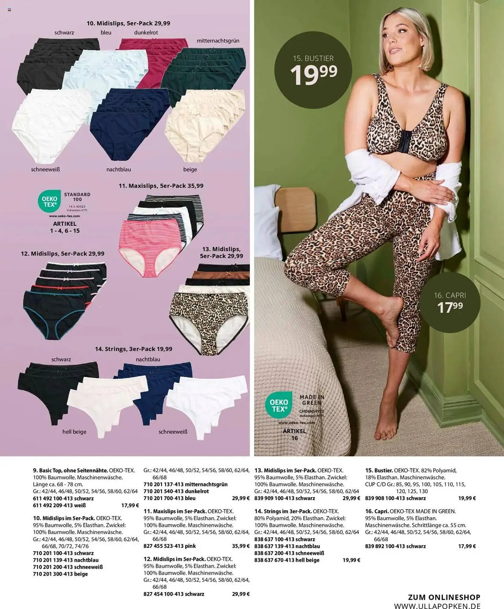 Ulla Popken Prospekt von 1. Juli bis 31. Juli 2025 - Prospekt seite 133