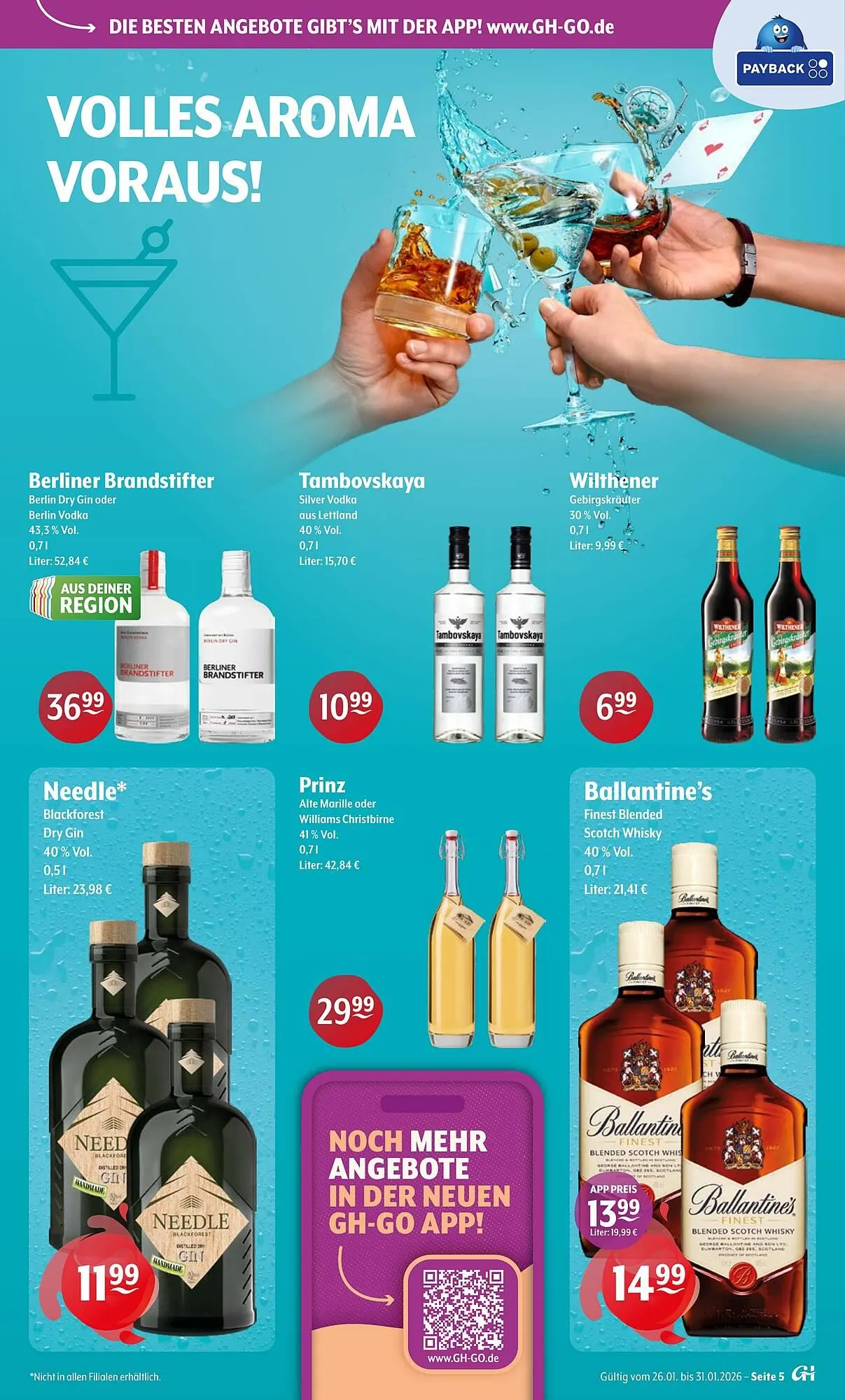 Getränke Hoffmann Prospekt von 26. Januar bis 31. Januar 2026 - Prospekt seite 5